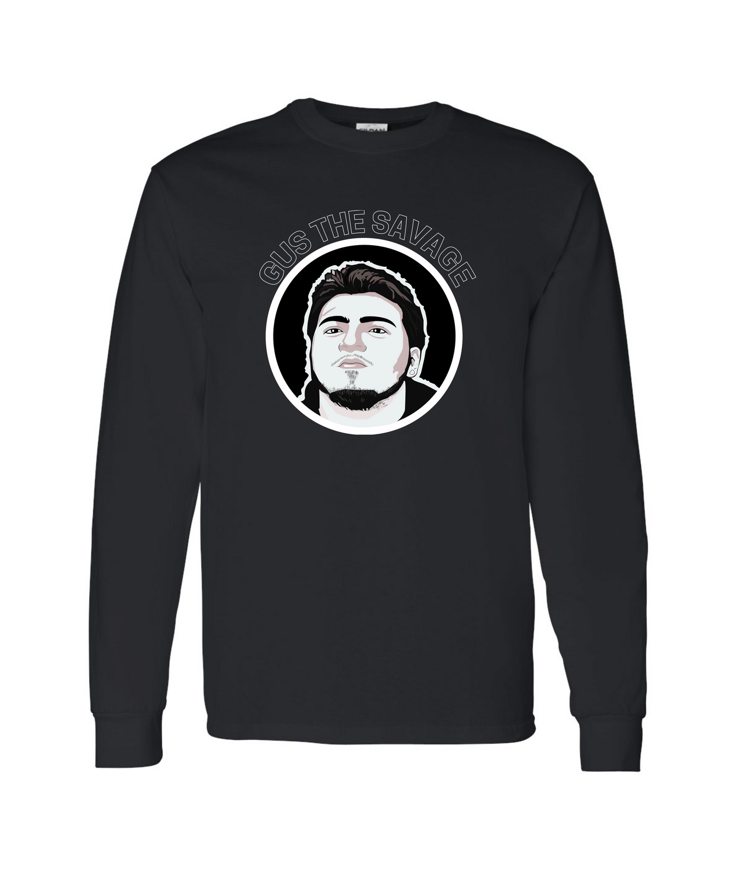 White GTS Logo Long Sleeve T