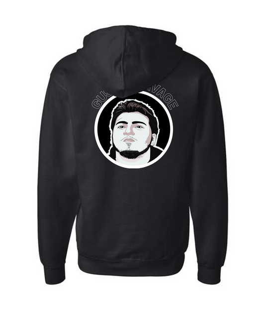 White GTS Logo Zip Hoodie