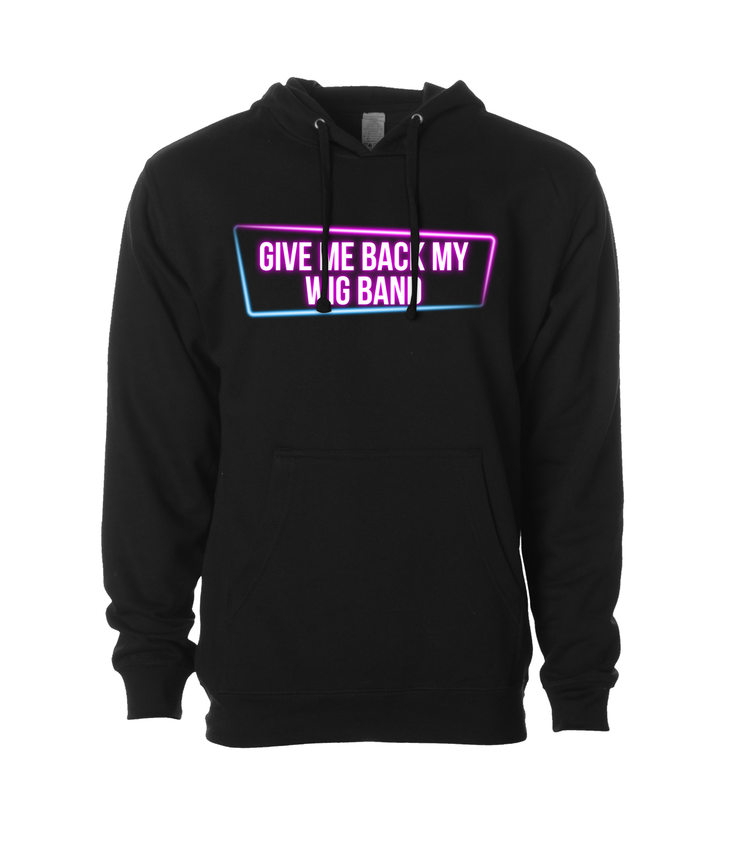 Give Me Back My Wig - Nion - Black Hoodie