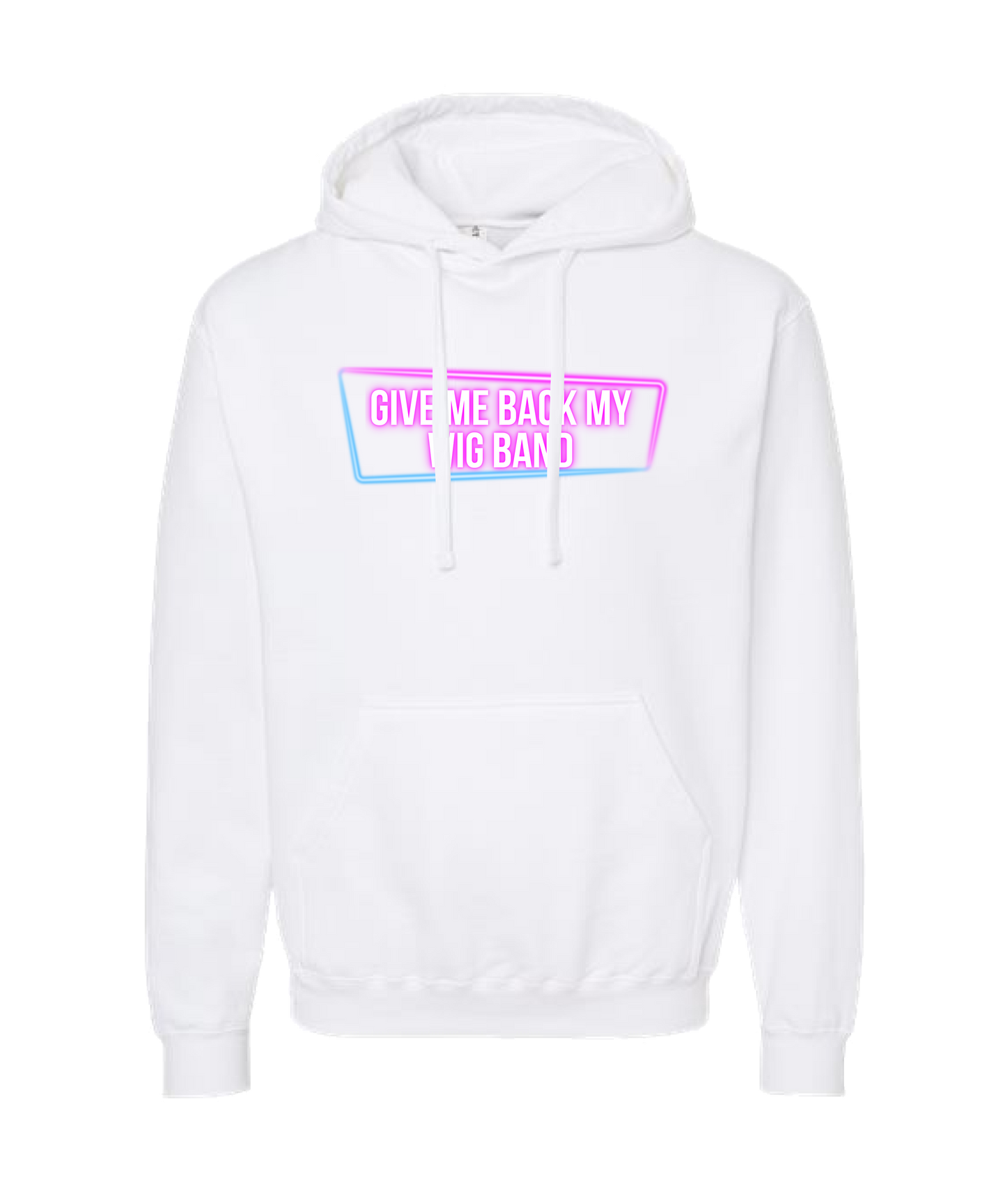 Give Me Back My Wig - Nion - White Hoodie
