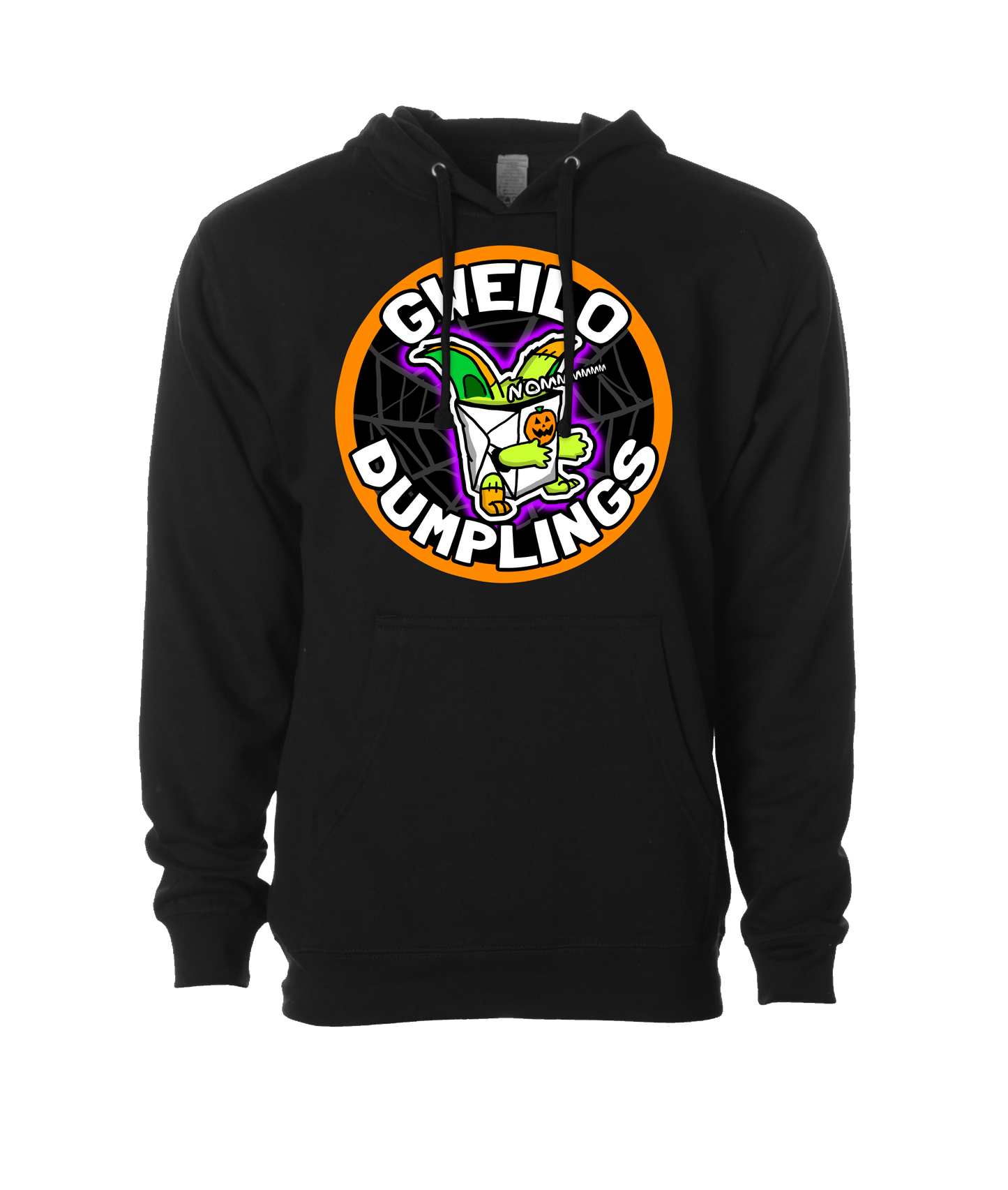 V-GWETOP - SPOOKY DUMPLINGS - Black Hoodie