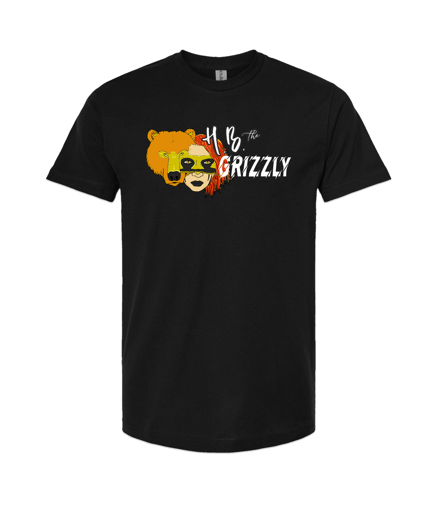 HB The Grizzly - HB&G - Black T Shirt