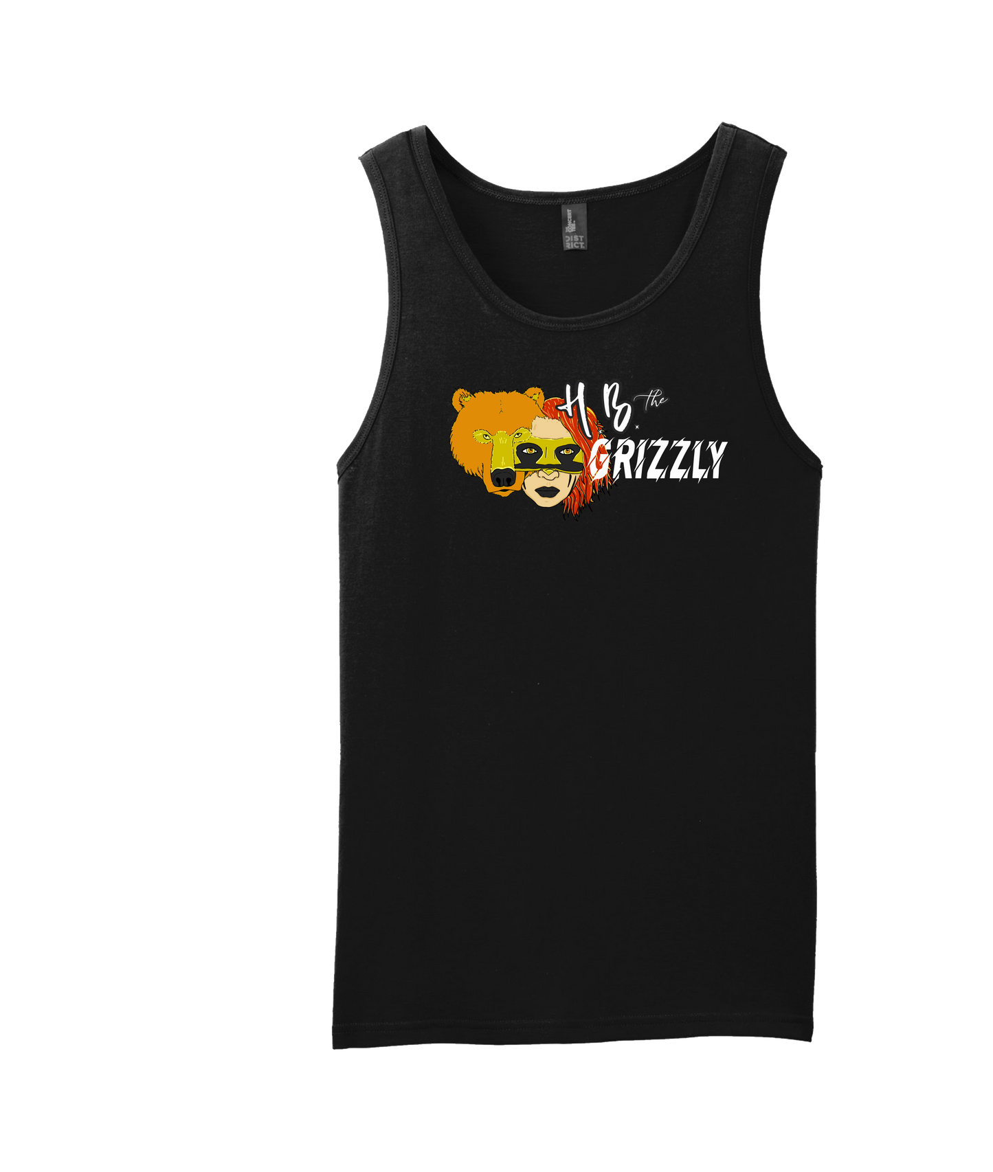 HB The Grizzly - HB&G - Black Tank Top