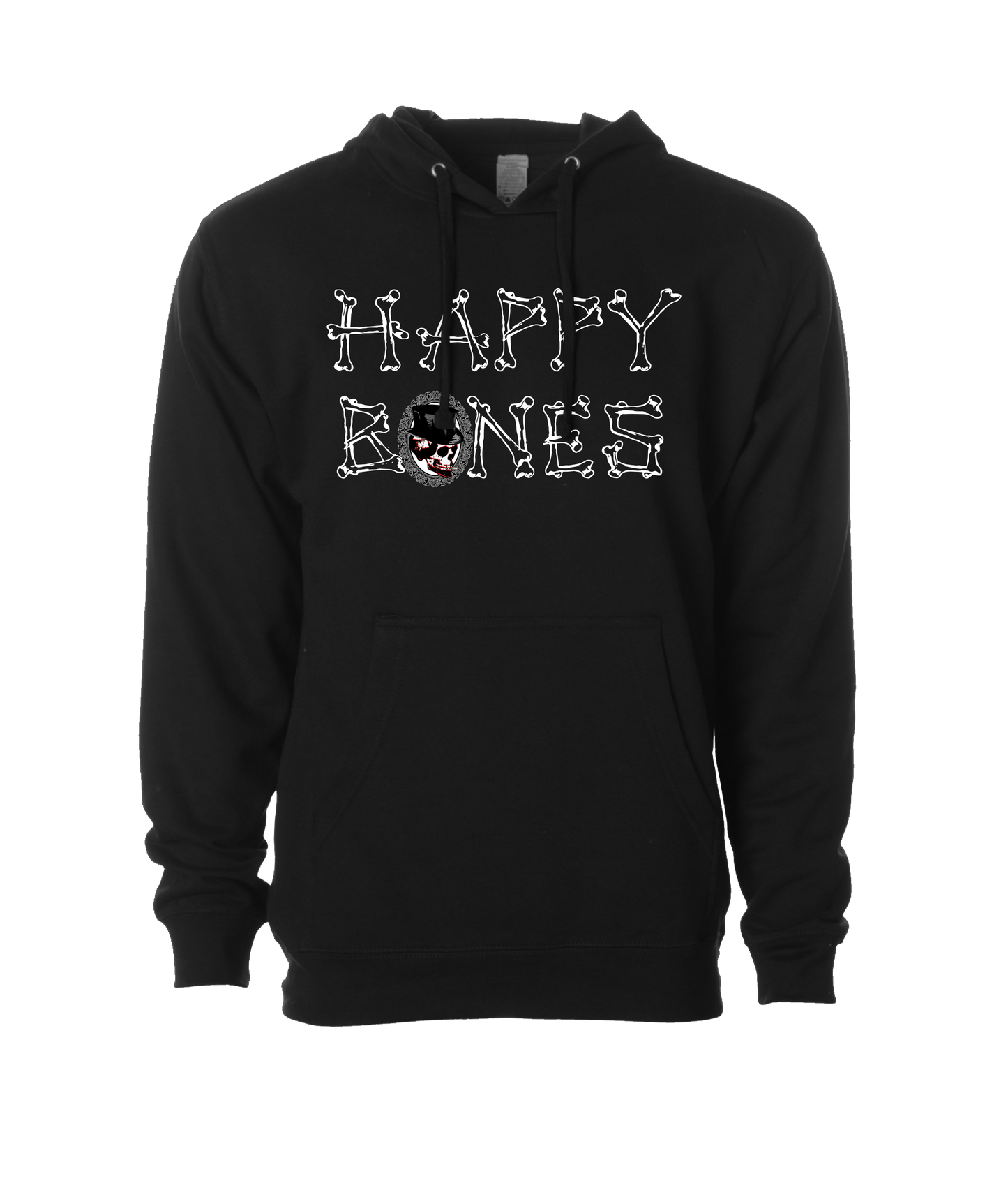 Happy Bones Jones - BONES - Black Hoodie