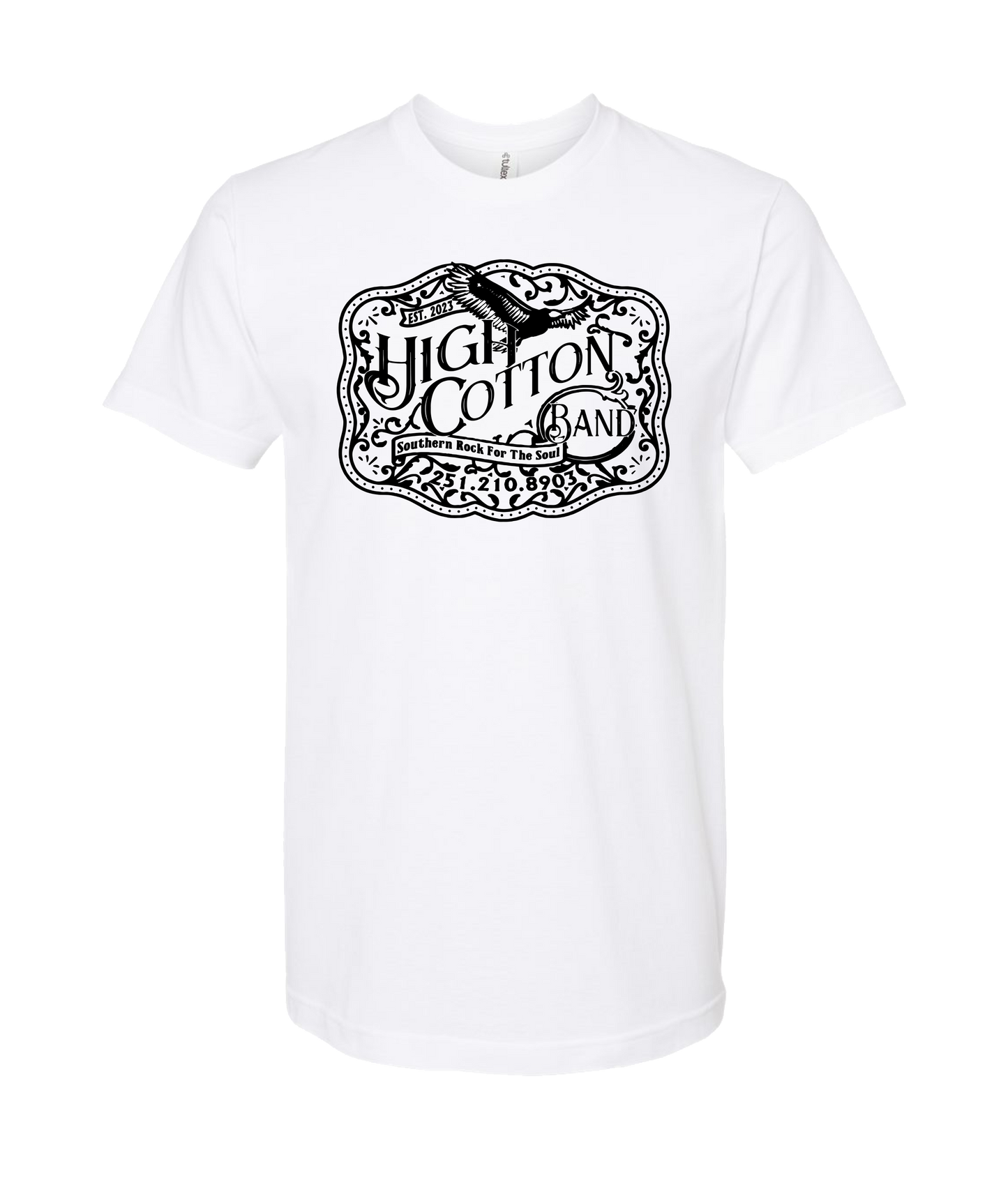 High Cotton - HC Logo LT - White T-Shirt