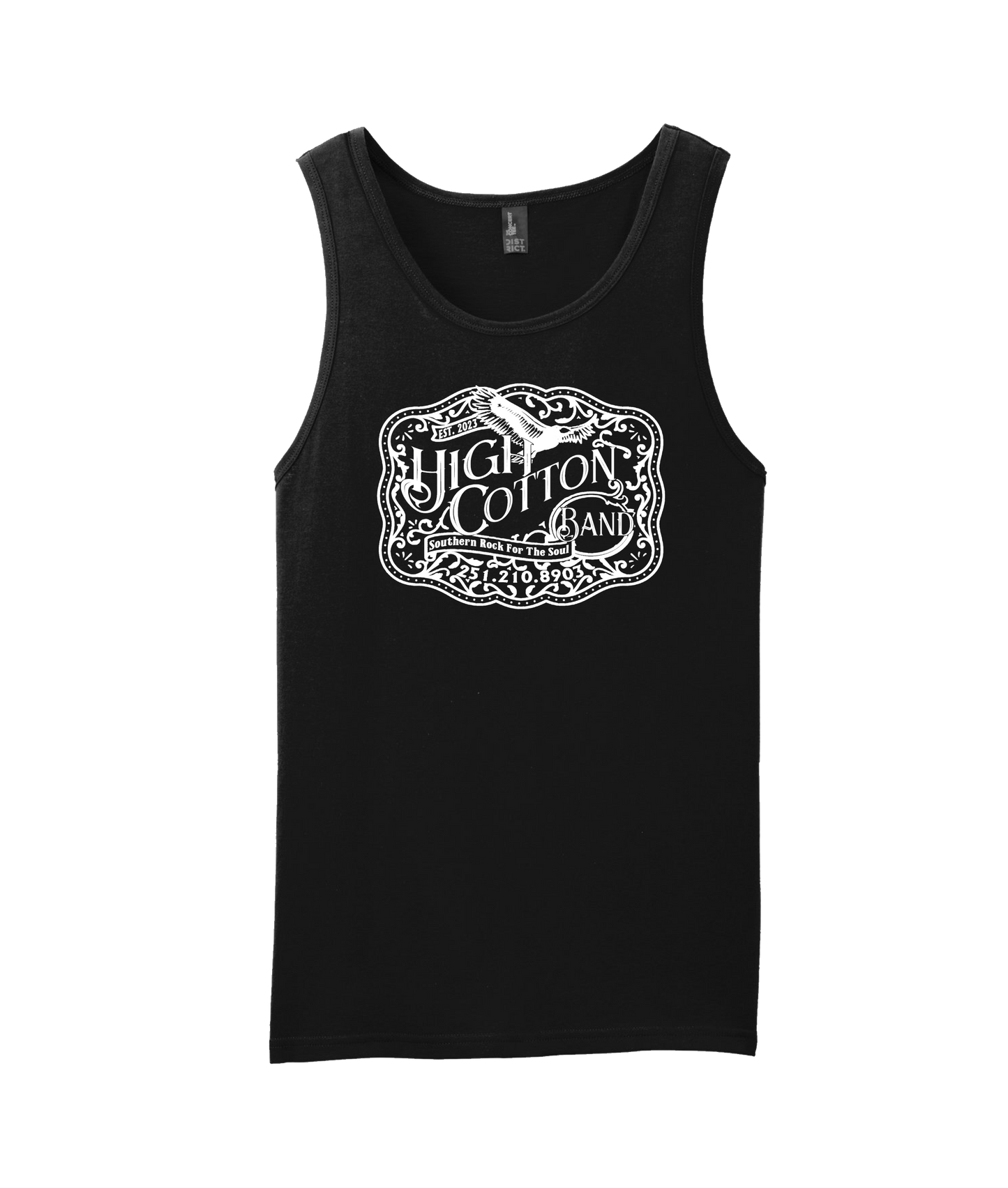 High Cotton - HC Logo LT - Black Tank Top
