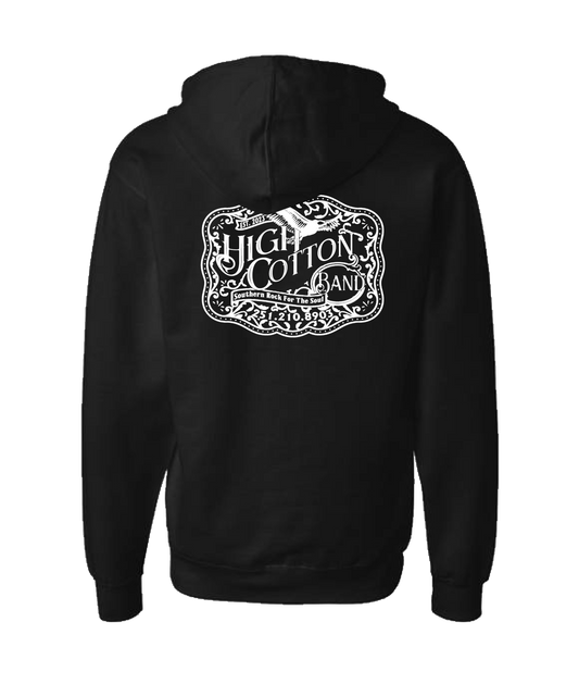 High Cotton - HC Logo LT - Black Zip Up Hoodie
