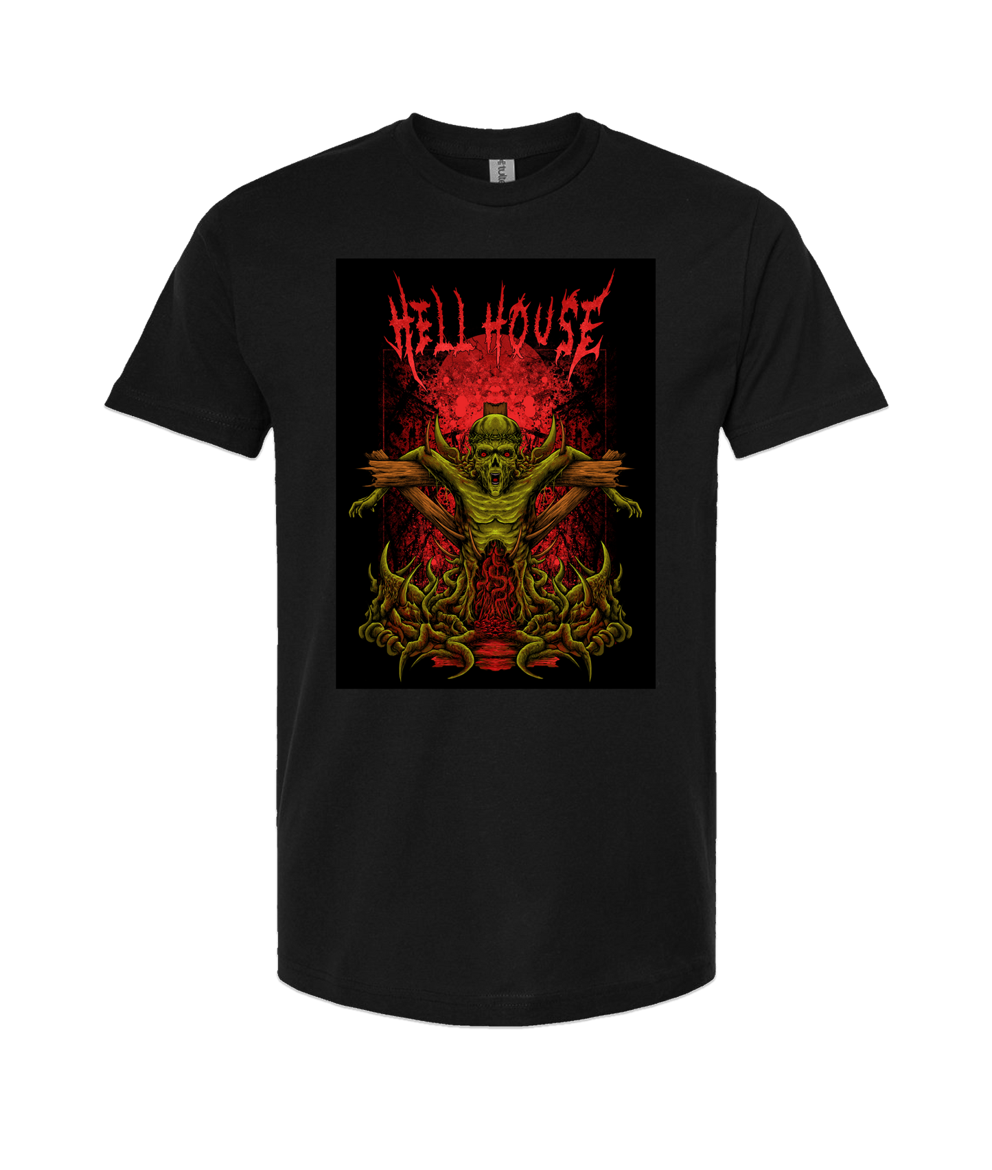 Hellhouse crypt - LIBSS - Black T-Shirt