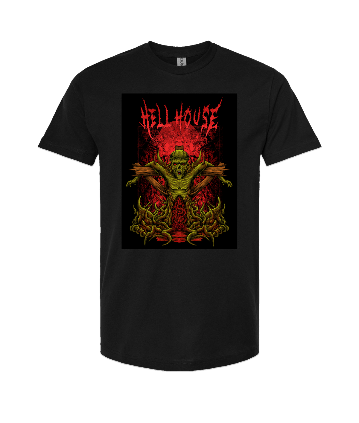 V-HELLTOP - LIBSS - Black T-Shirt