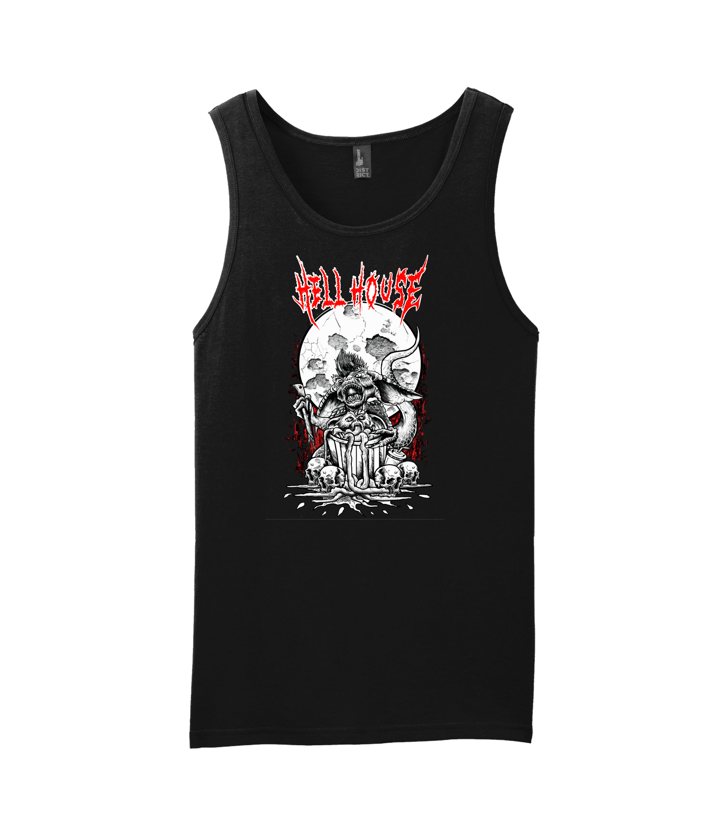 Hellhouse crypt - GREMLINS - Black Tank Top