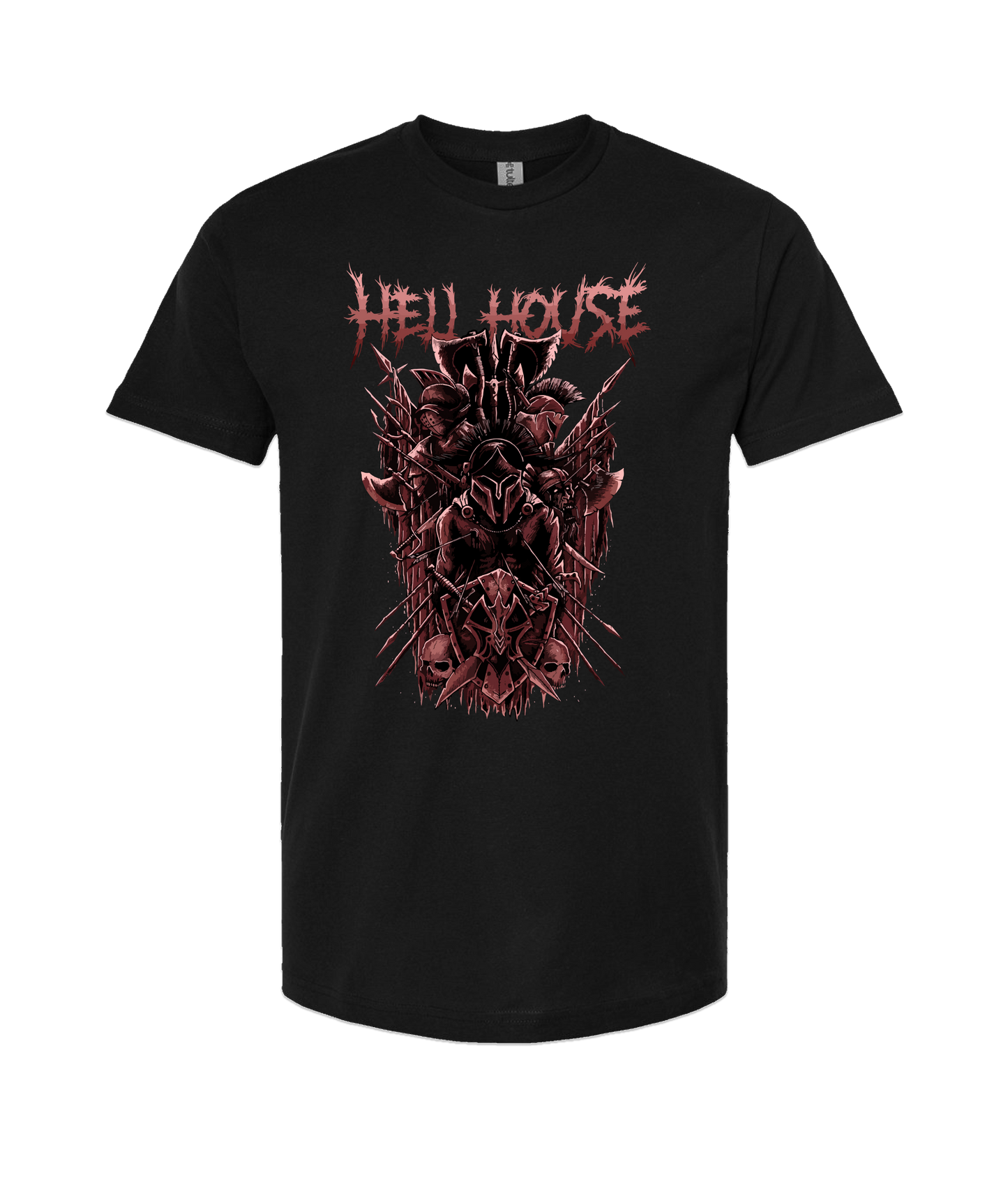 Hellhouse crypt - GLADIATOR - Black T-Shirt