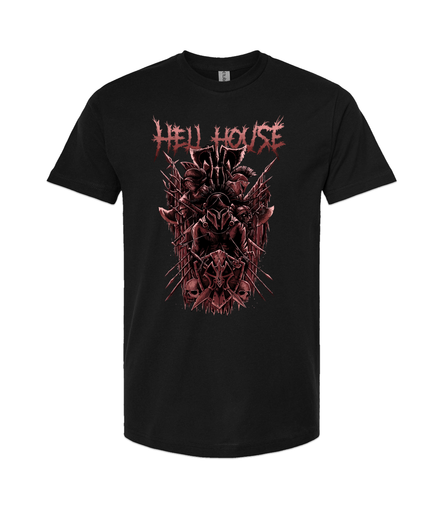 V-HELLTOP - GLADIATOR - Black T-Shirt