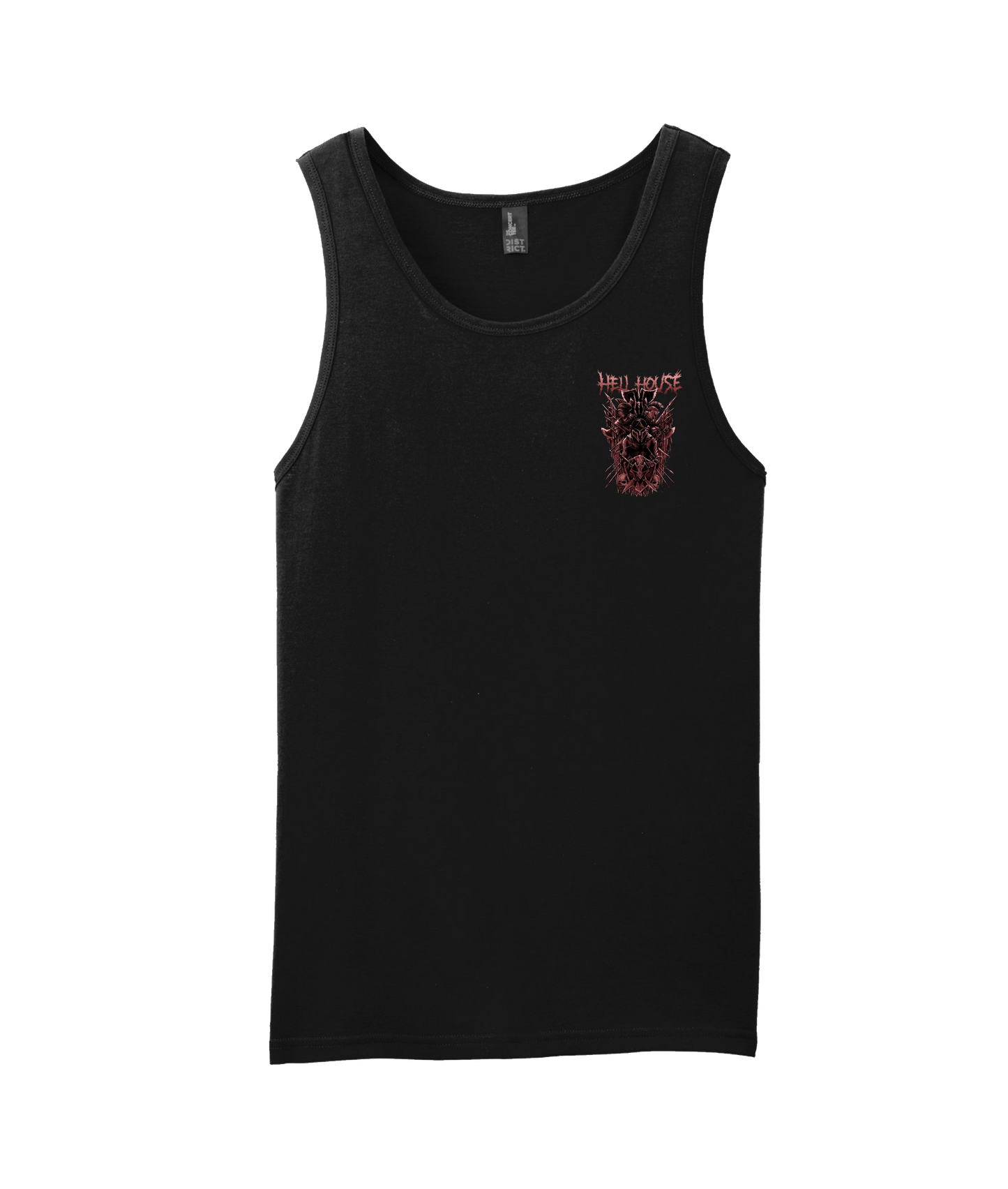 V-HELLTOP - GLADIATOR - Black Tank Top
