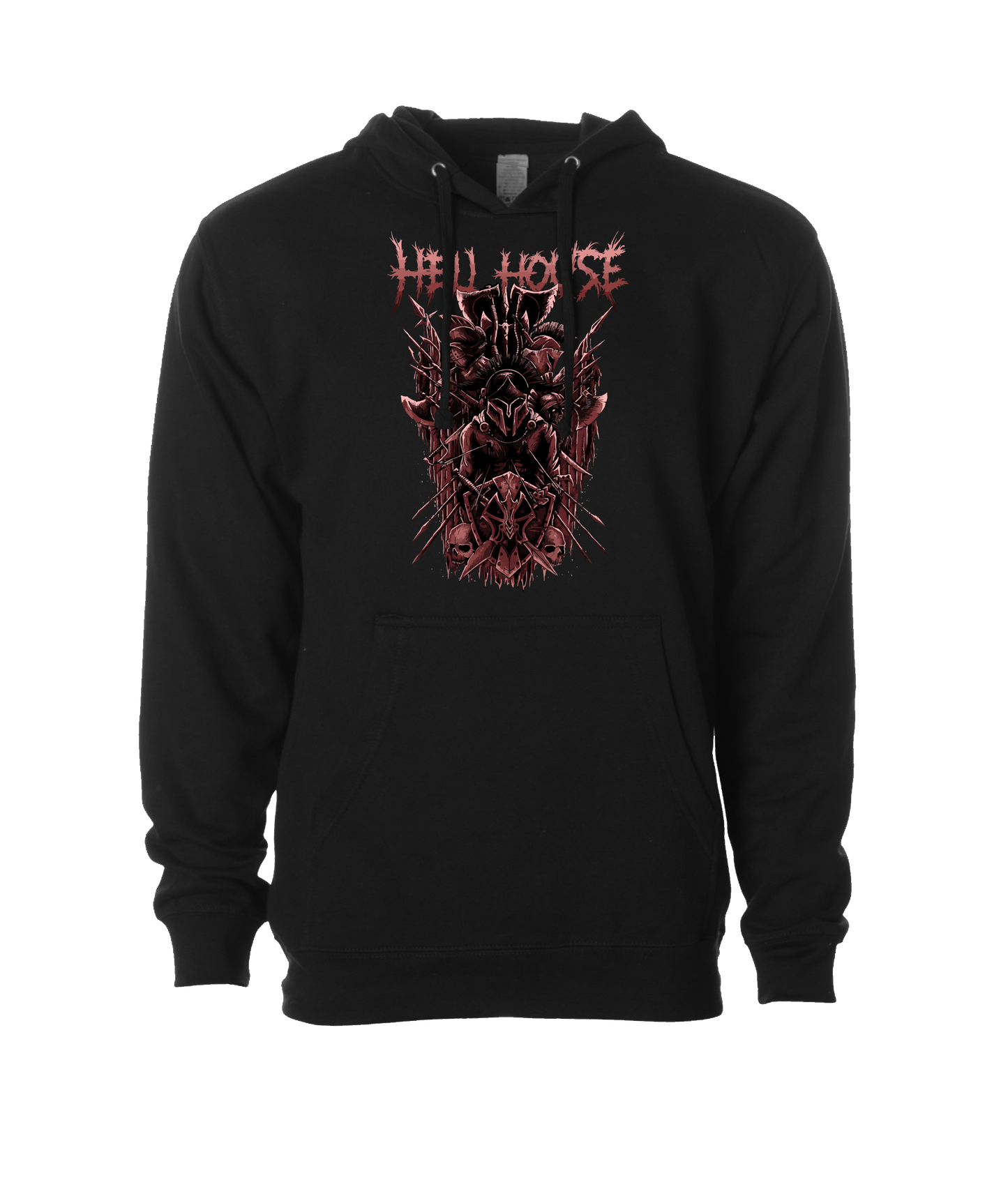 Hellhouse crypt - GLADIATOR - Black Hoodie