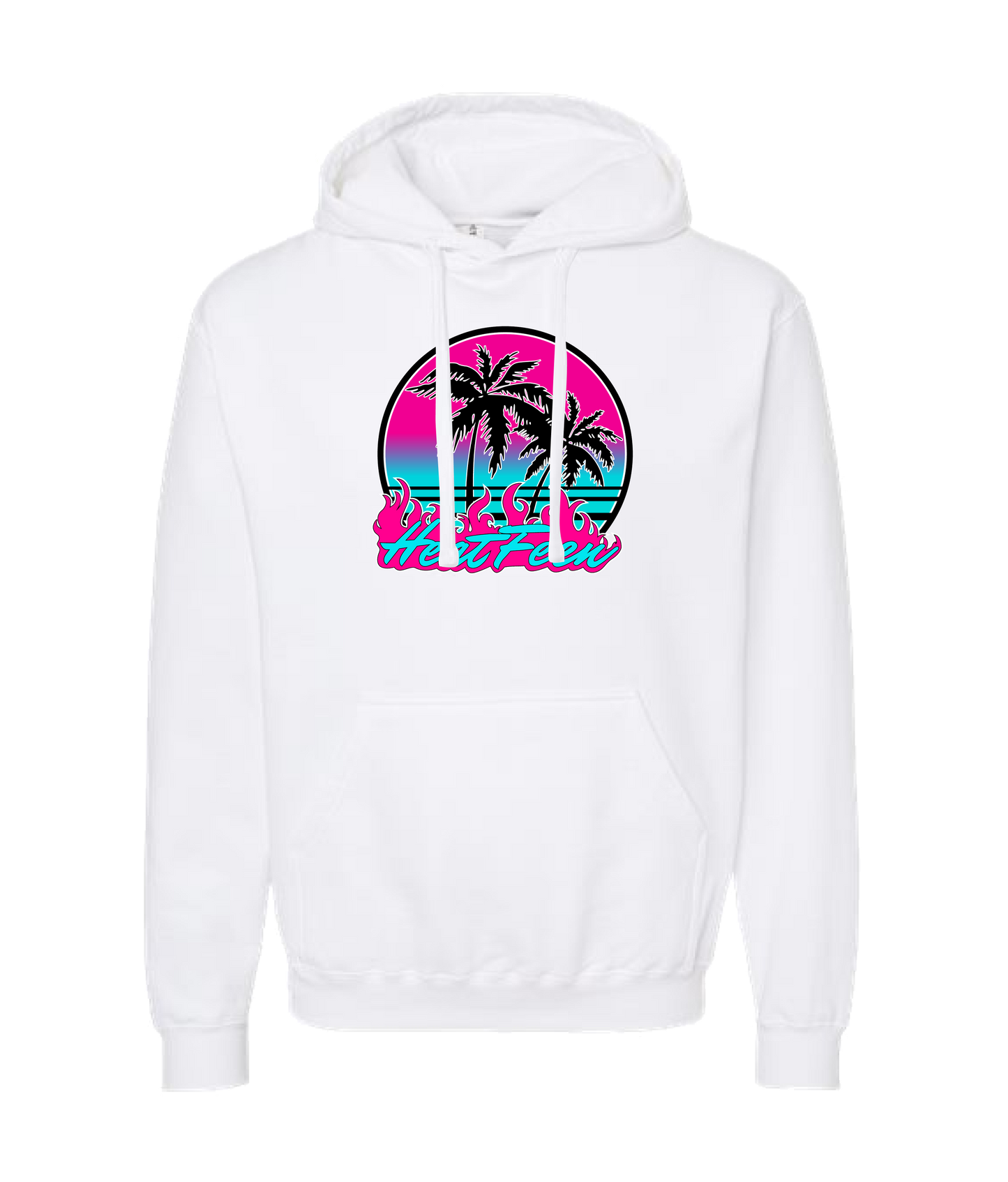 Heatfeen - Tropical Heat - White Hoodie