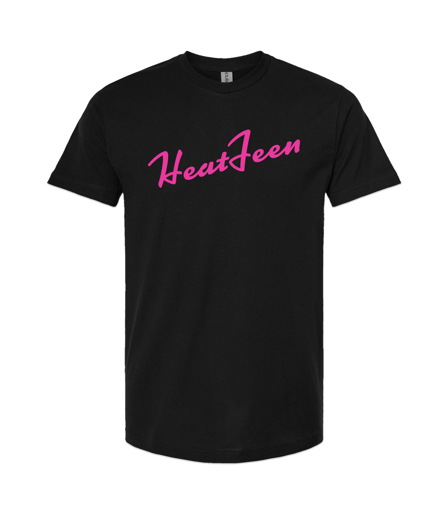 Heatfeen - Logo - Black T Shirt