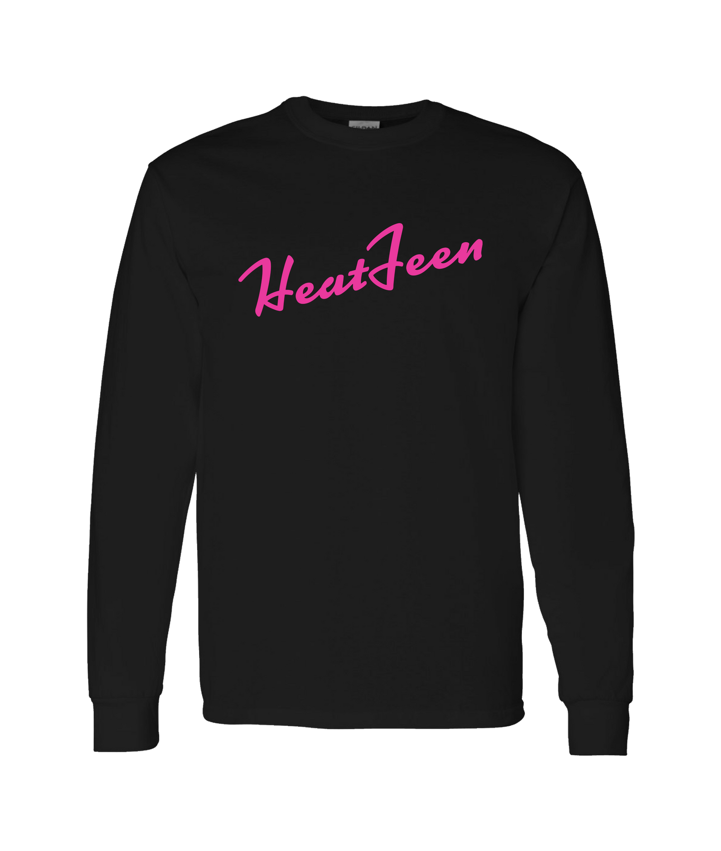 Heatfeen - Logo - Black Long Sleeve T