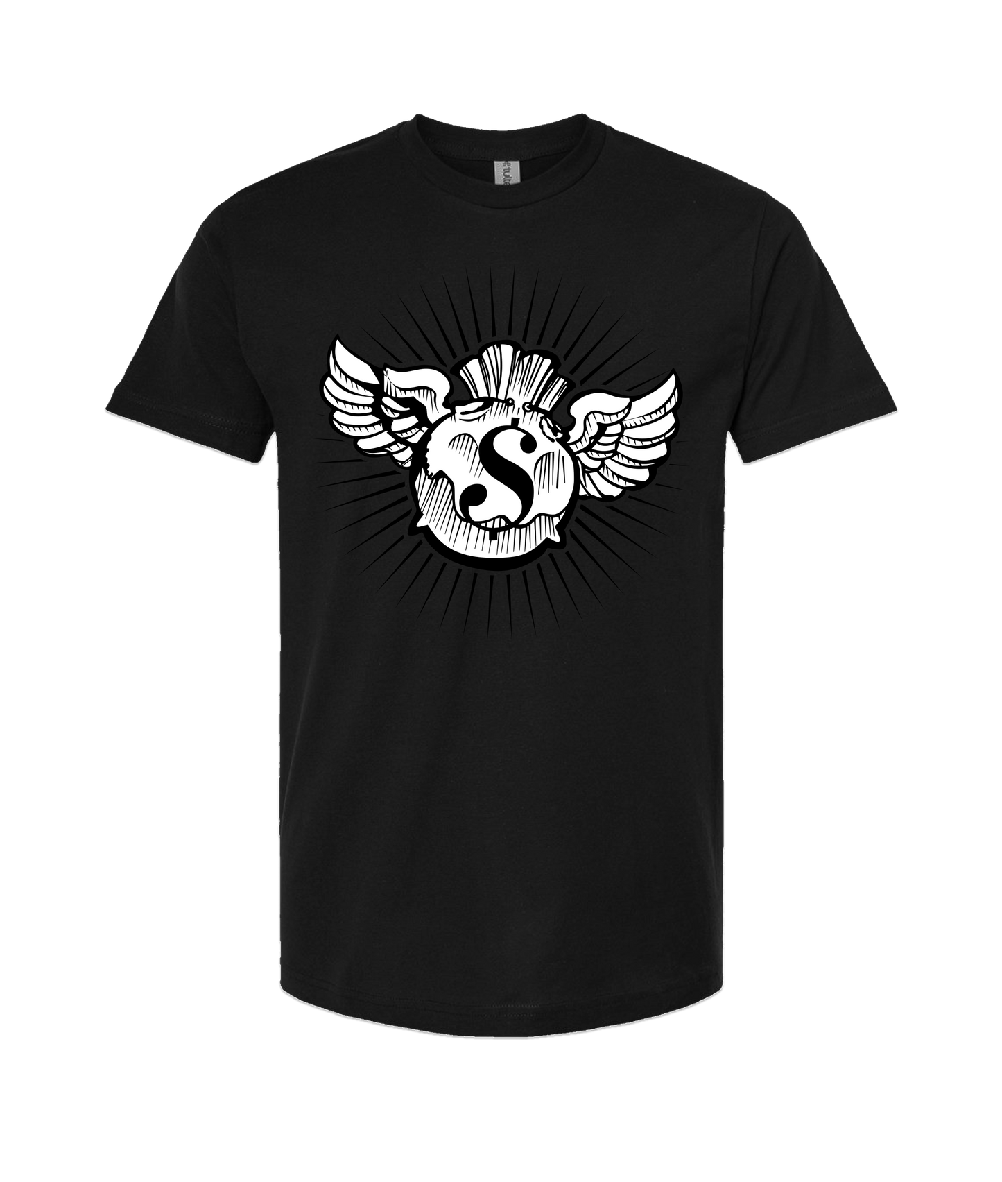 V-HHTOP - LOGO 1 - Black T-Shirt