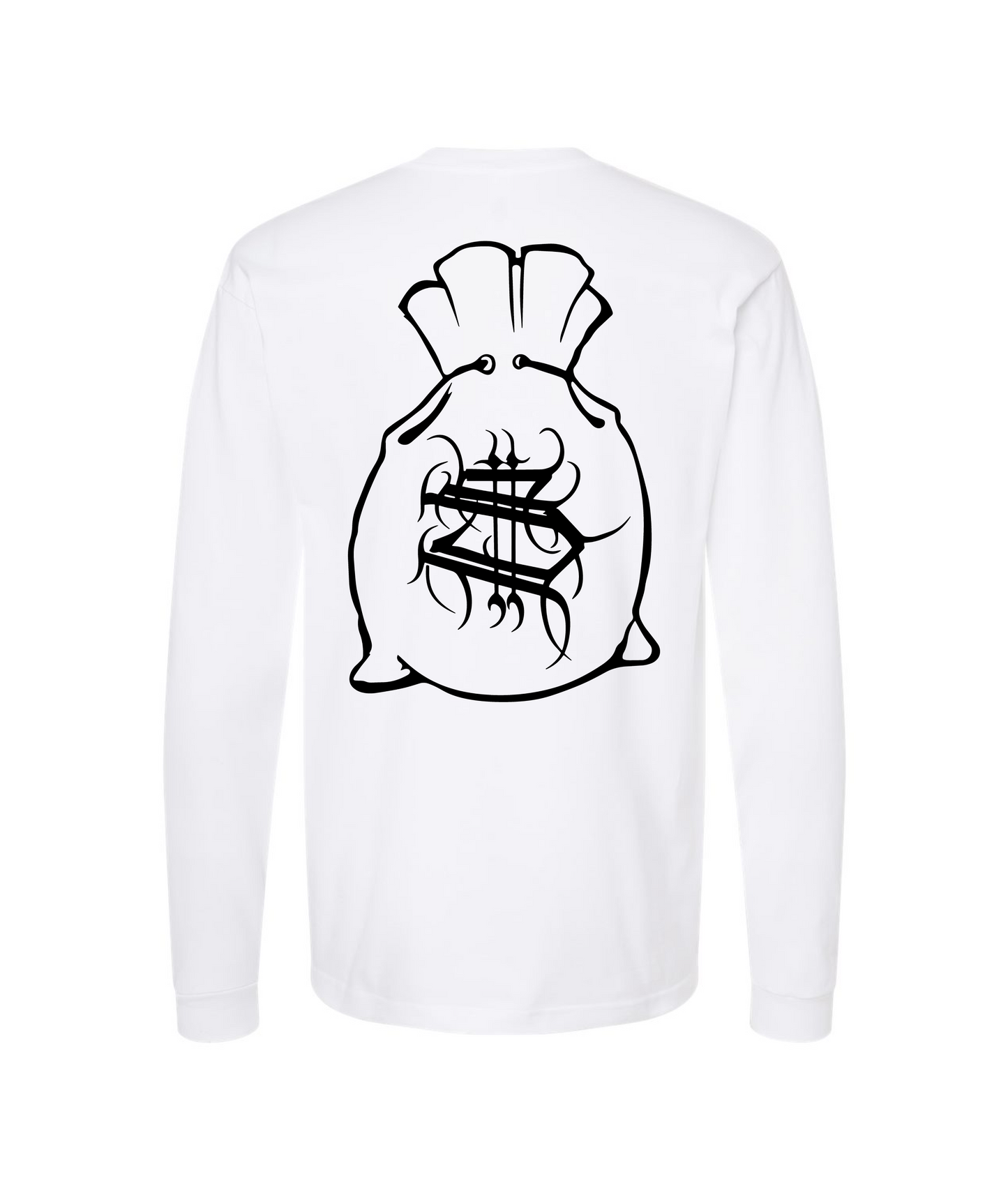 V-HHTOP - LOGO 5 - White Long Sleeve T