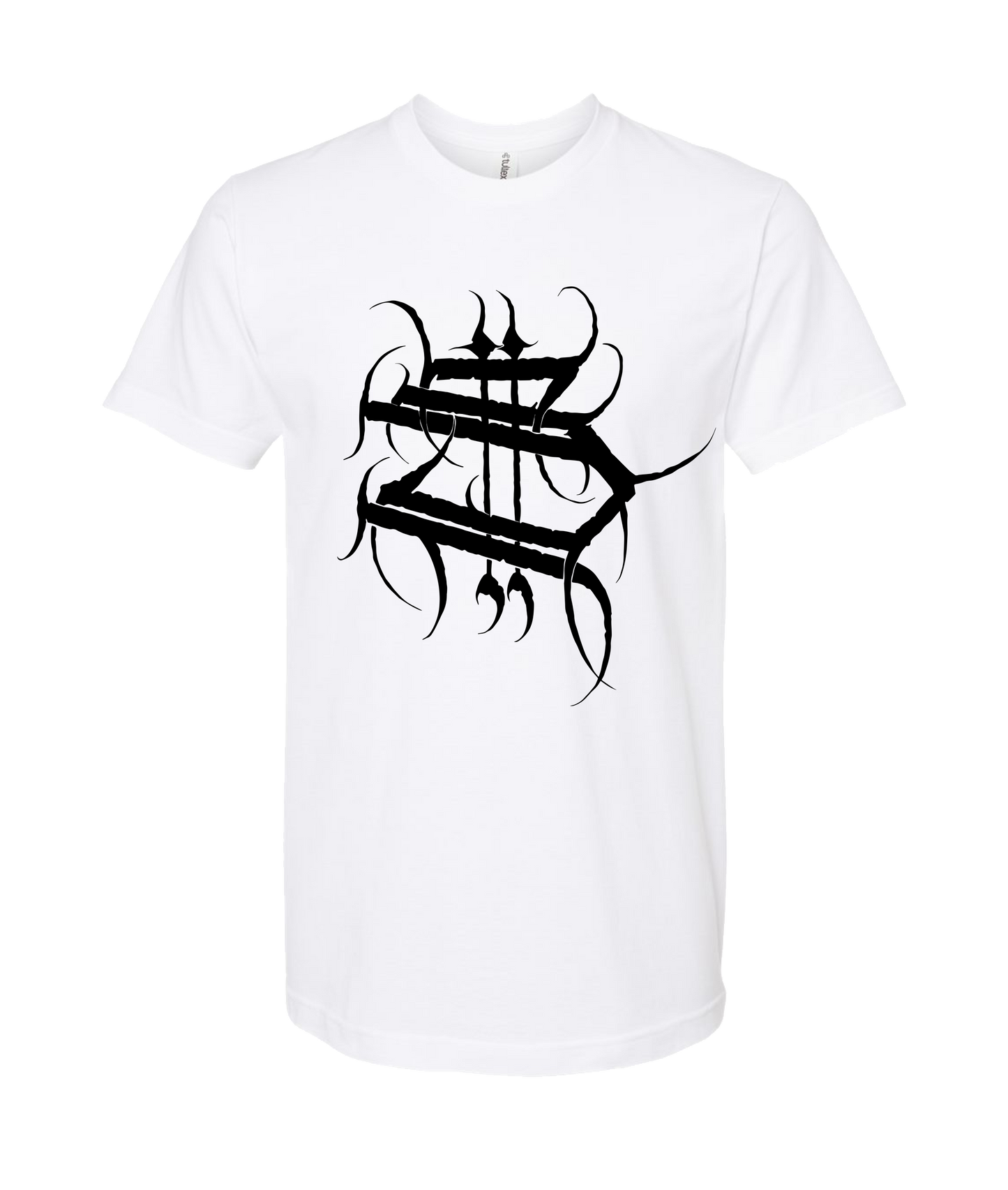 Hu$tle Hard - LOGO 6 - White T-Shirt