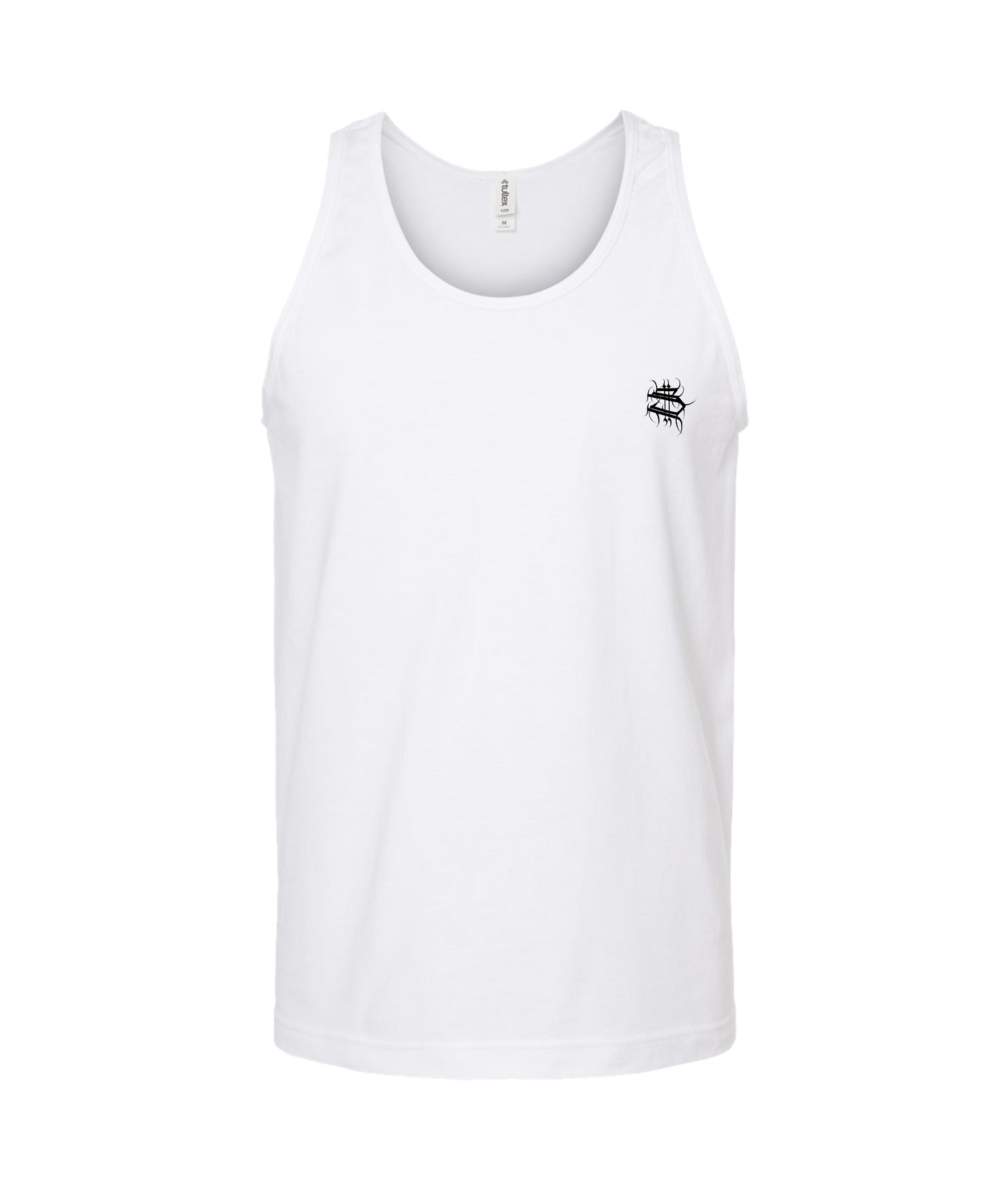 Hu$tle Hard - LOGO 6 - White Tank Top