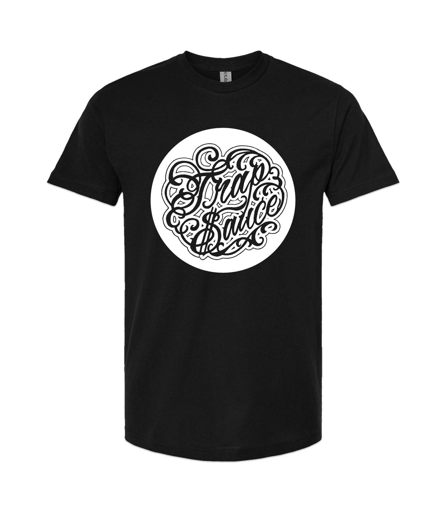 Hu$tle Hard - LOGO 7 - Black T-Shirt