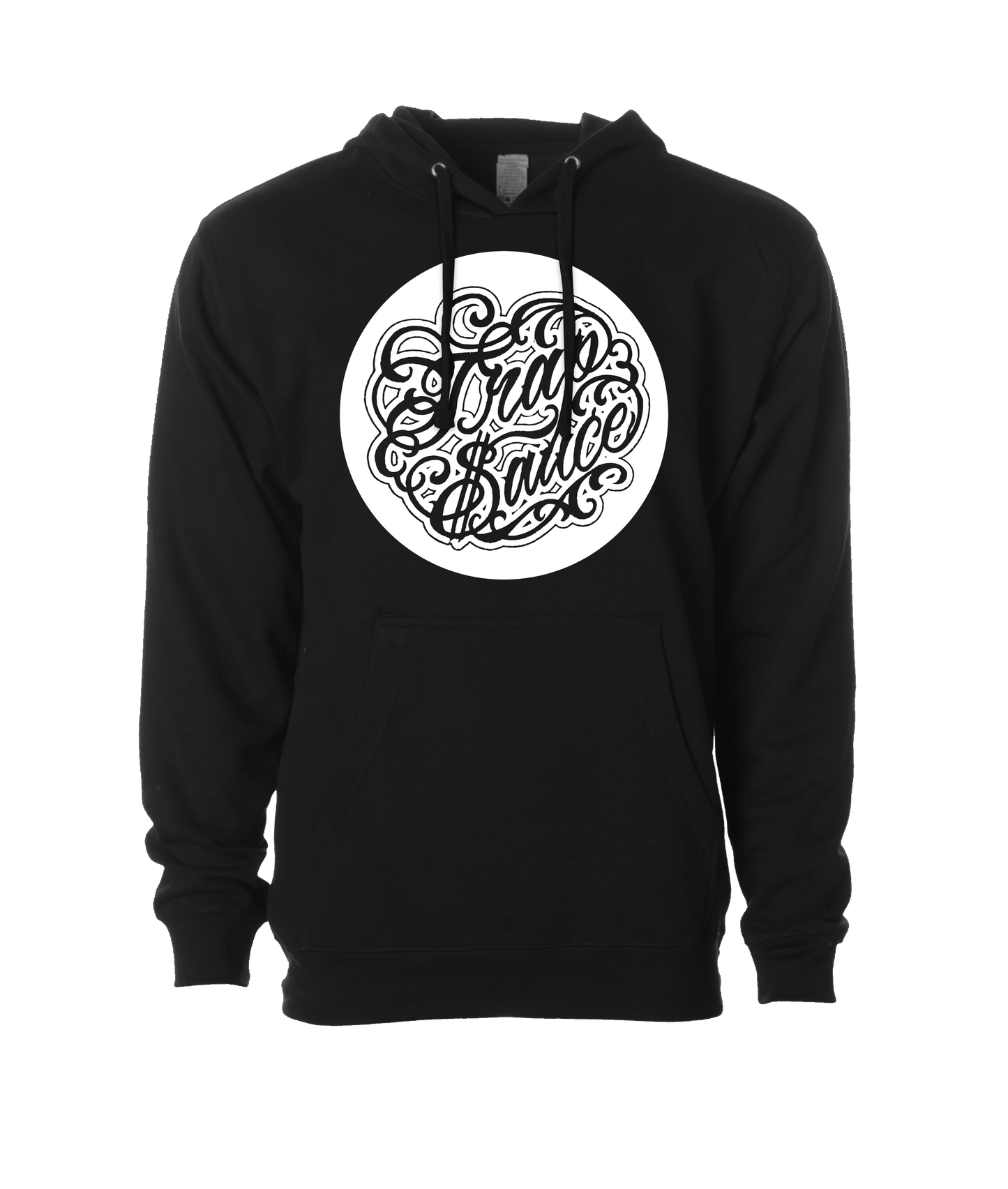 Hu$tle Hard - LOGO 7 - Black Hoodie