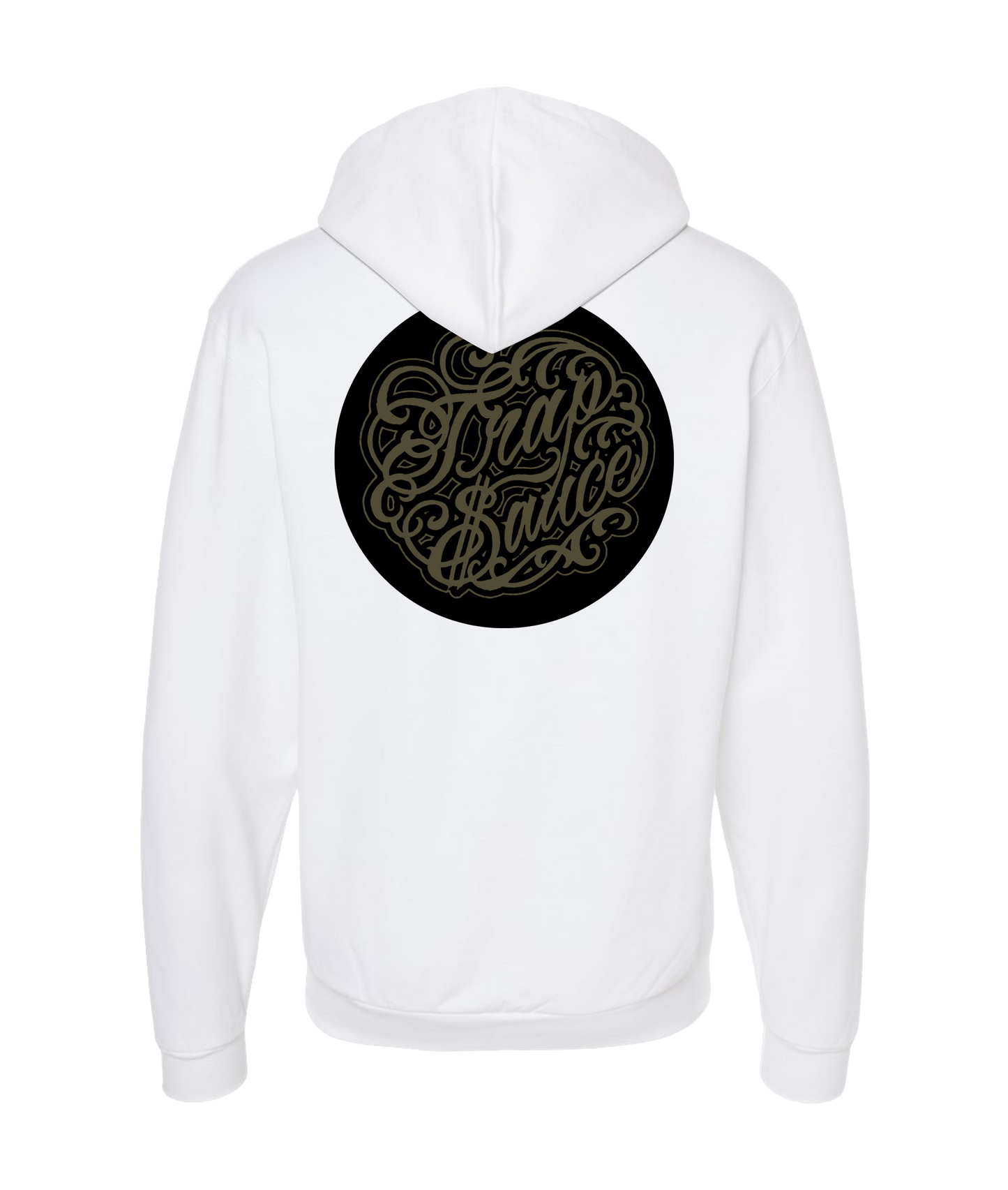V-HHTOP - LOGO 7 - White Zip Up Hoodie