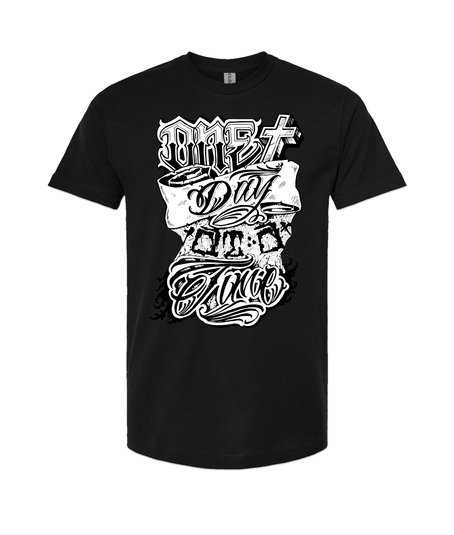 Hu$tle Hard - LOGO 2 - Black T Shirt