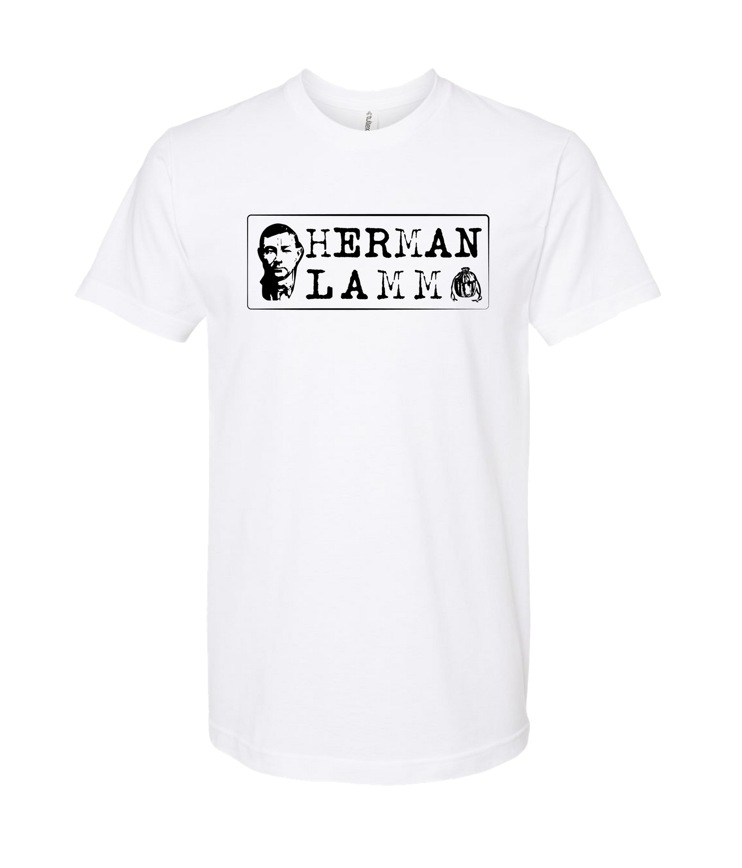 Herman Lamm - Logo - White T-Shirt