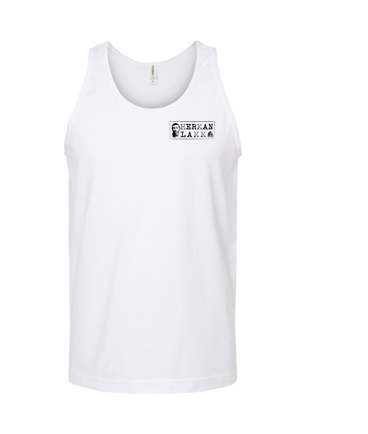 Herman Lamm - Logo - White Tank Top