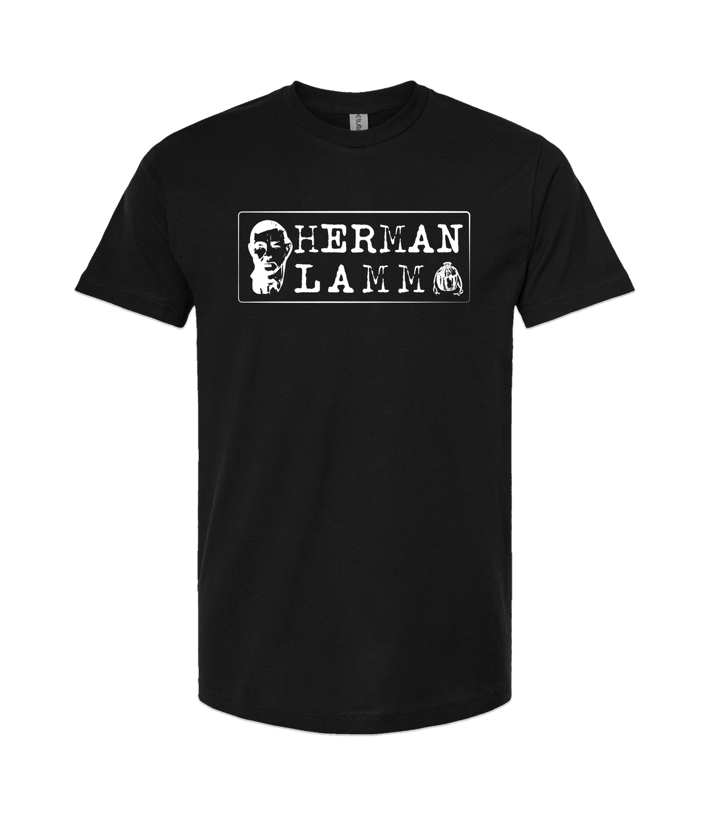 Herman Lamm - Logo - Black T Shirt