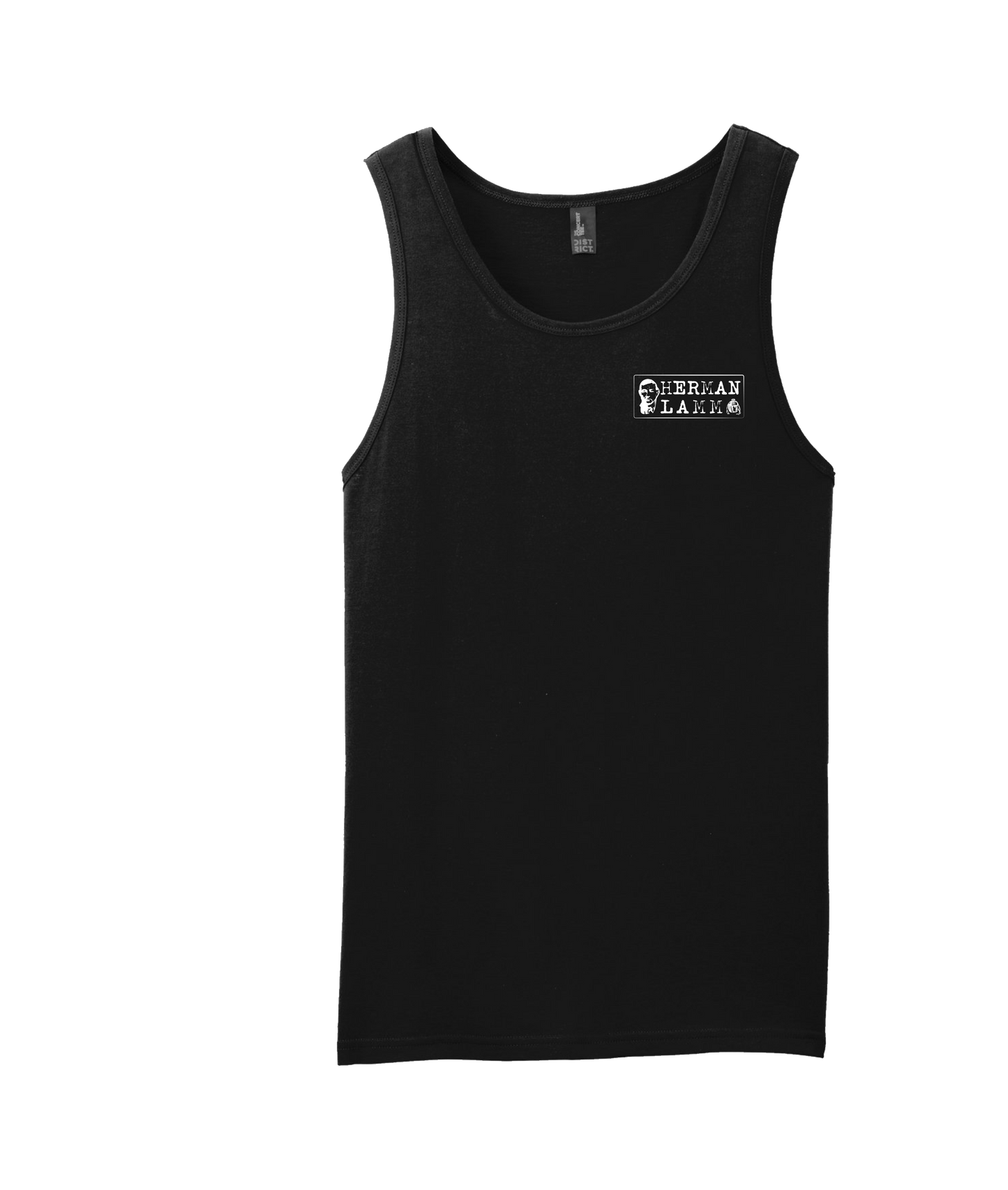 Herman Lamm - Logo - Black Tank Top
