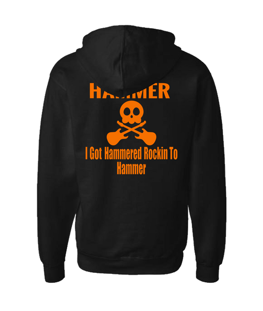HAMMER - I Got Hammered - Black Zip Up Hoodie