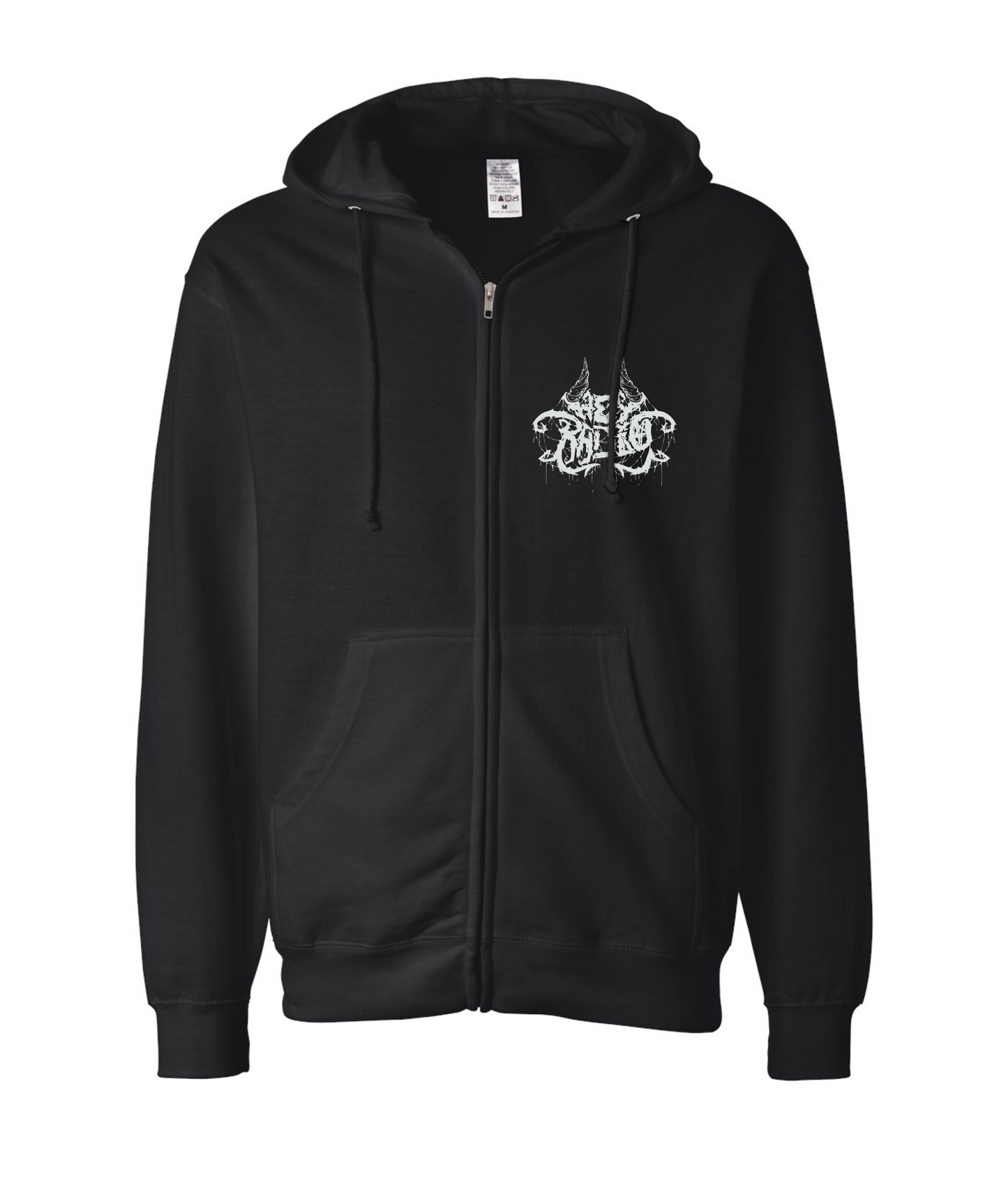 Metal Zip Hoodie