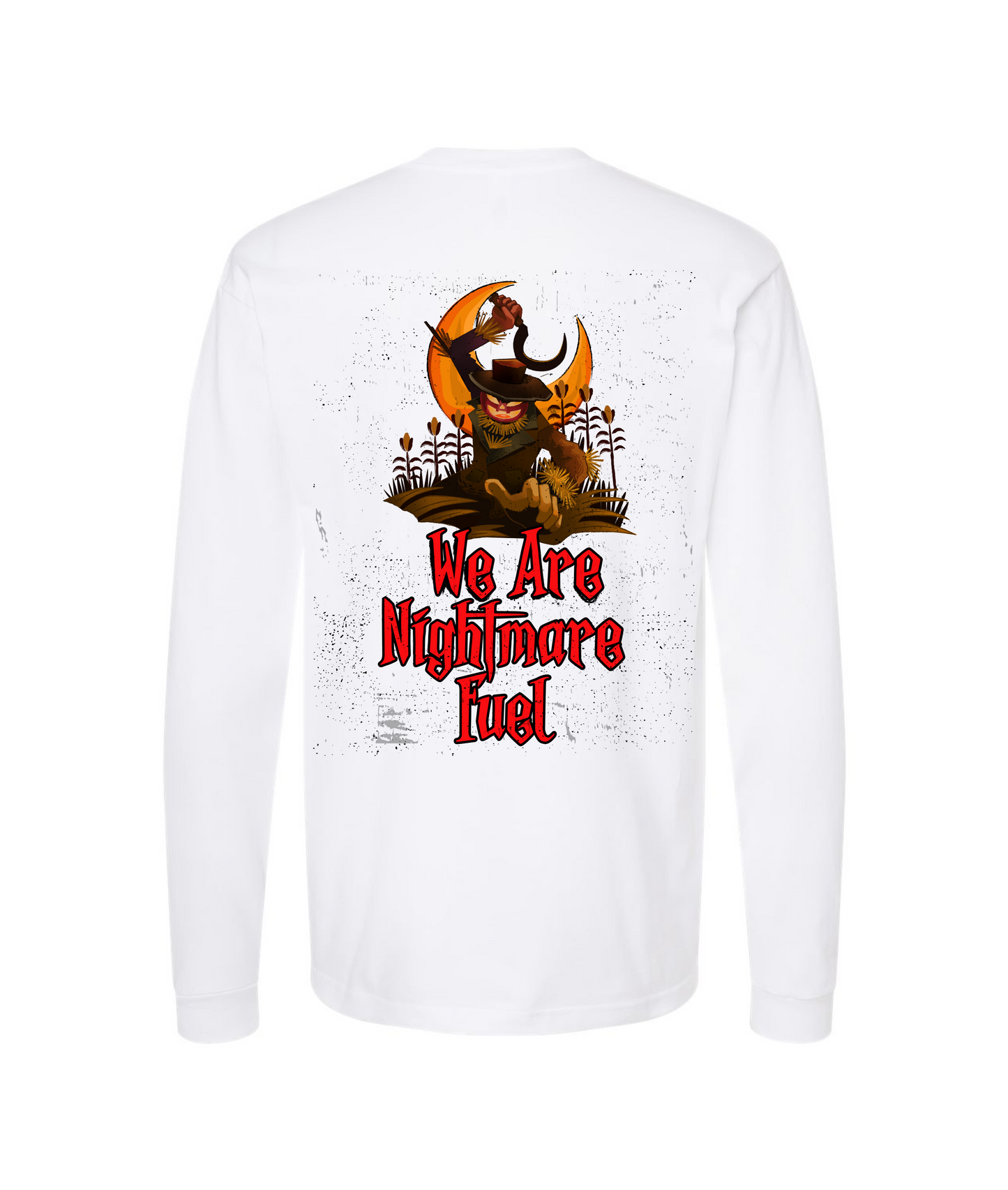 HAUNT AT THE ROXBURY - MOON - White Long Sleeve T