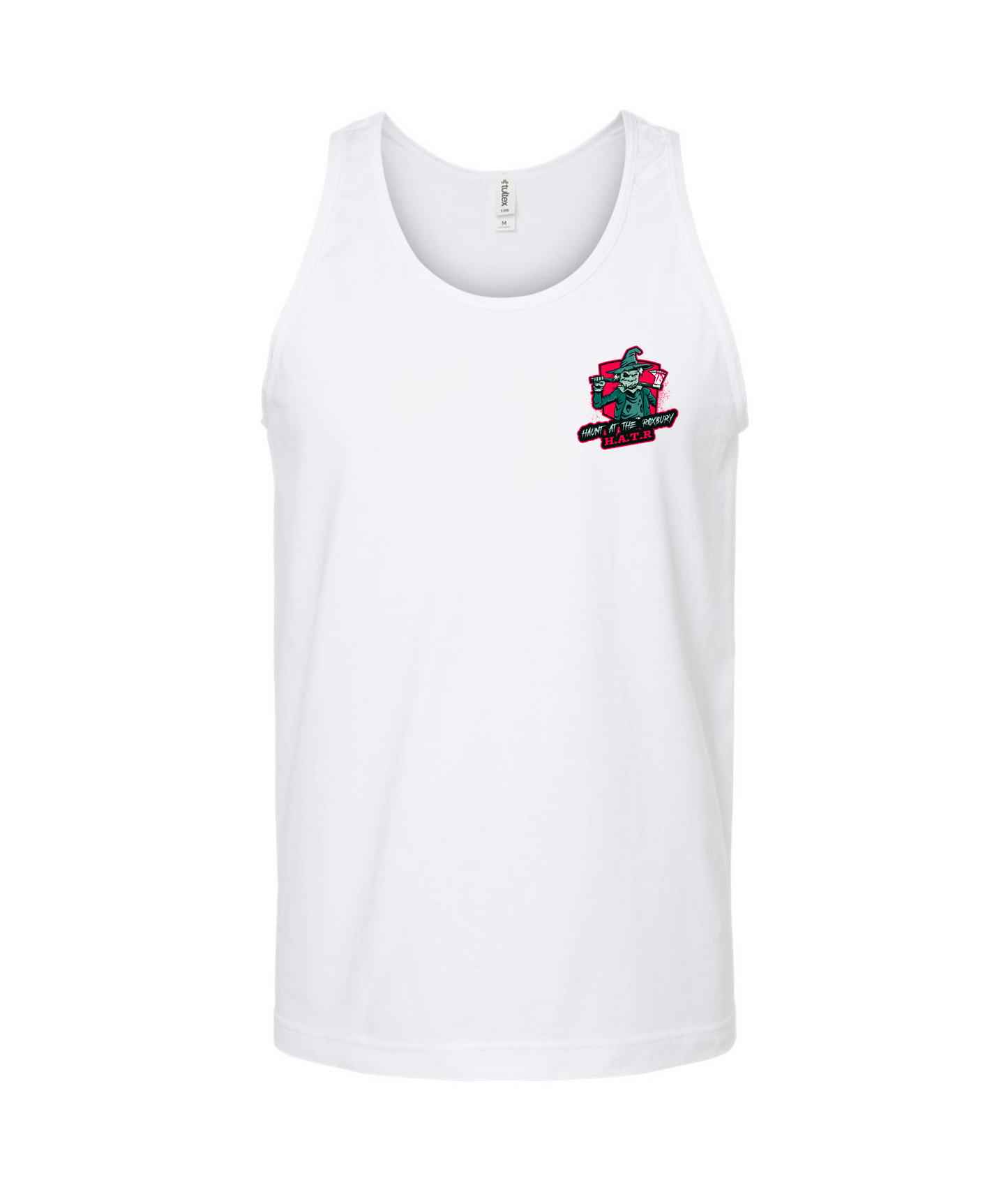 HAUNT AT THE ROXBURY - MOON - White Tank Top