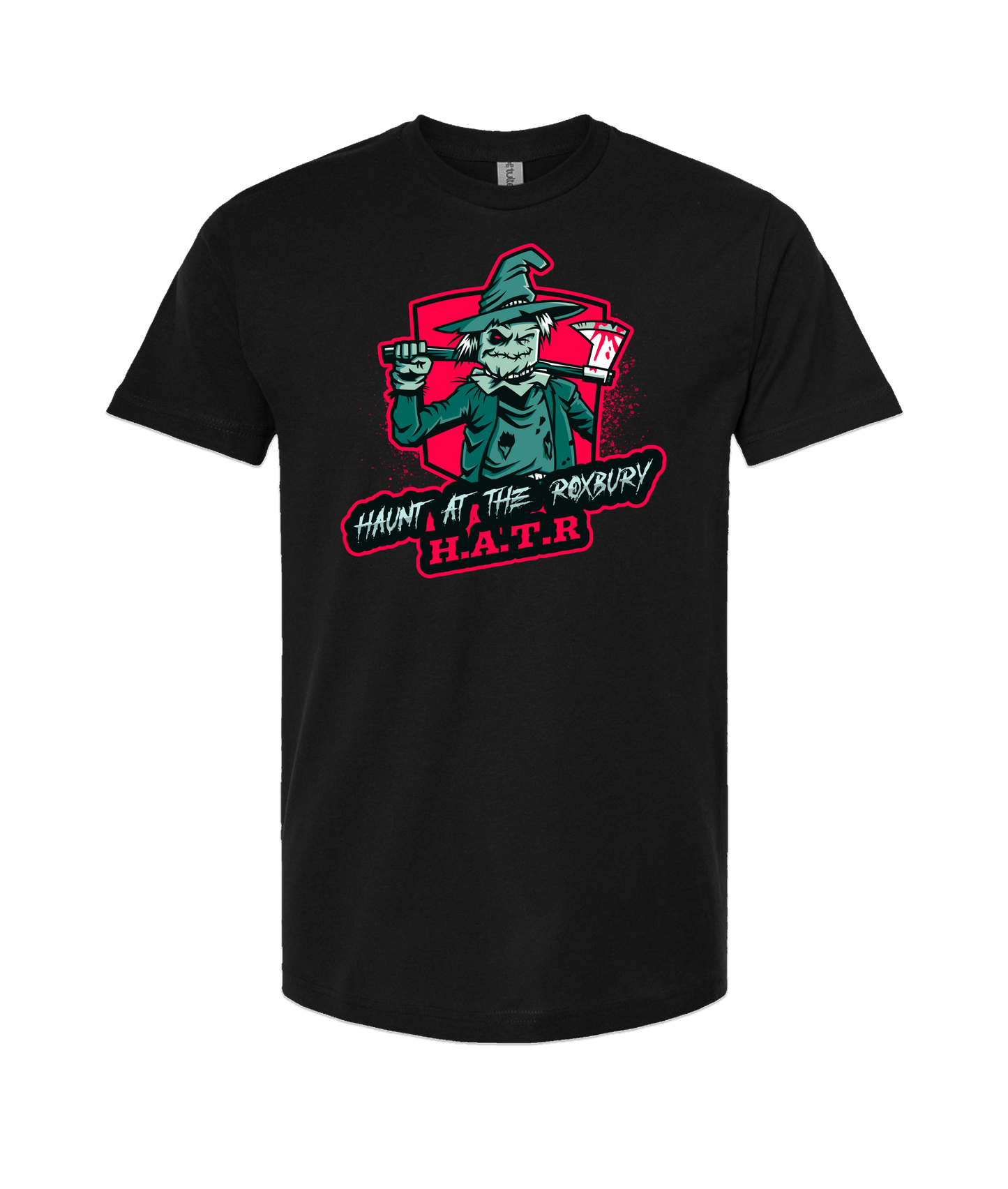 HAUNT AT THE ROXBURY - Scarecrow - White T-Shirt