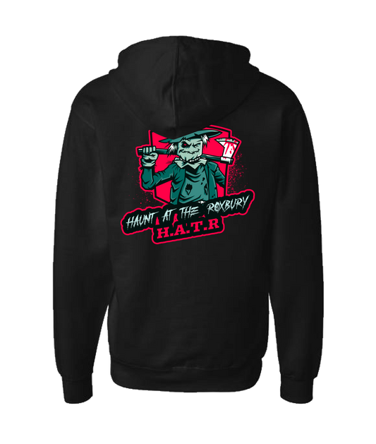 HAUNT AT THE ROXBURY - Scarecrow - White Zip Up Hoodie