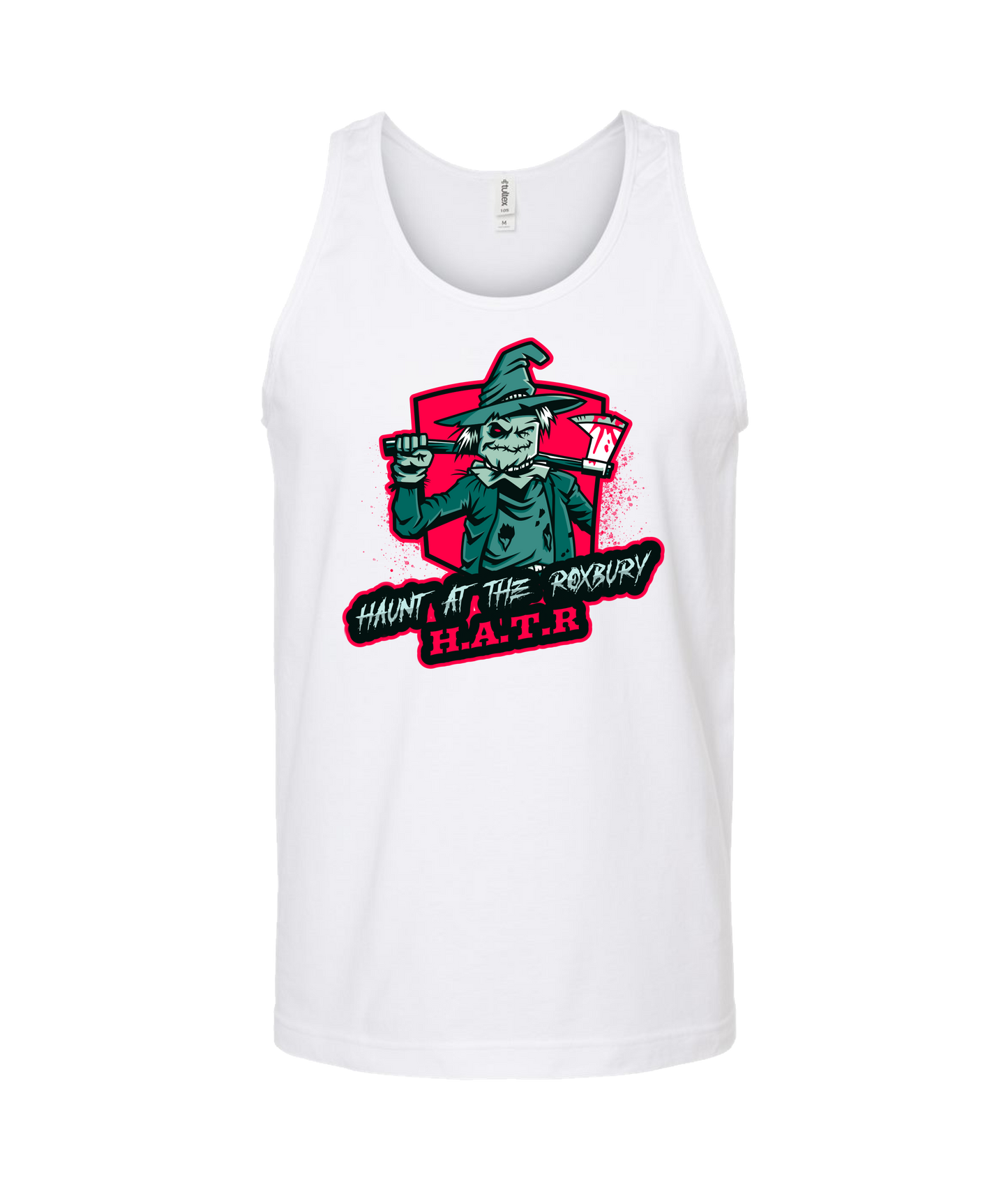 HAUNT AT THE ROXBURY - Scarecrow - Black Tank Top