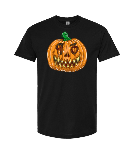 Hvlloween - Evil Pumpkin 93 - Black T Shirt
