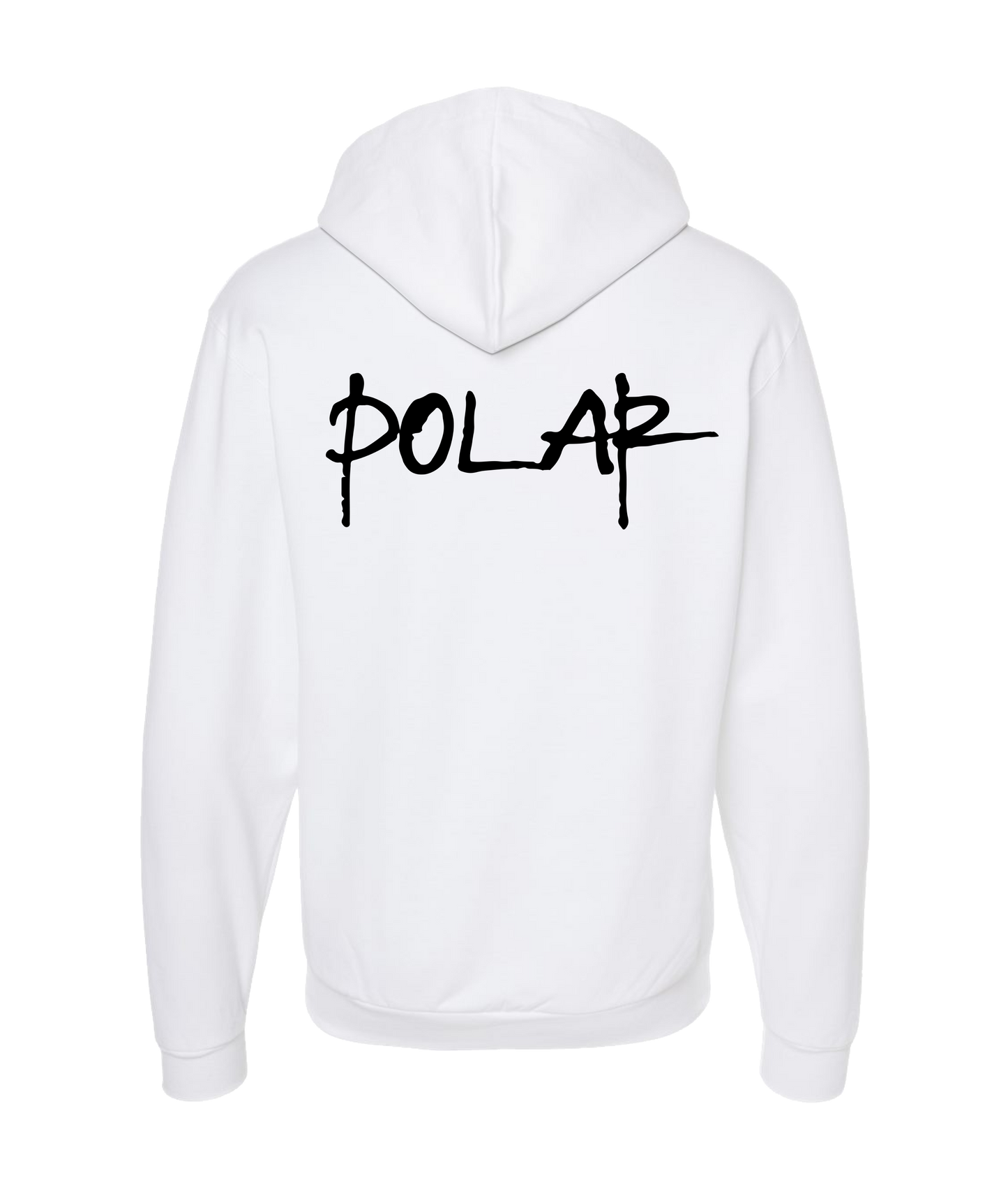 Iampolar - POLAR - White Zip Up Hoodie