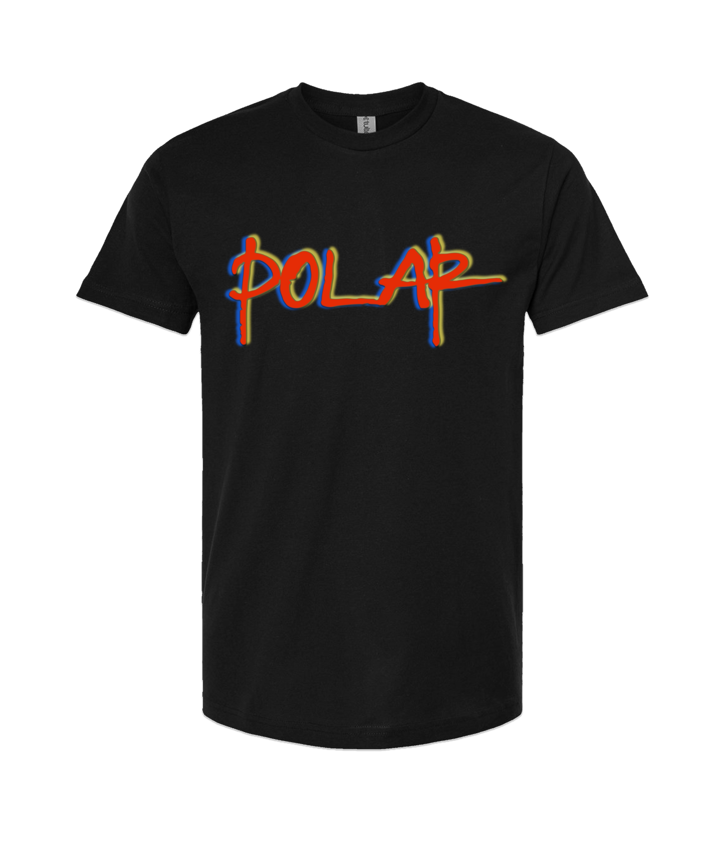 V-IAPTOP - RETRO POLAR - Black T Shirt