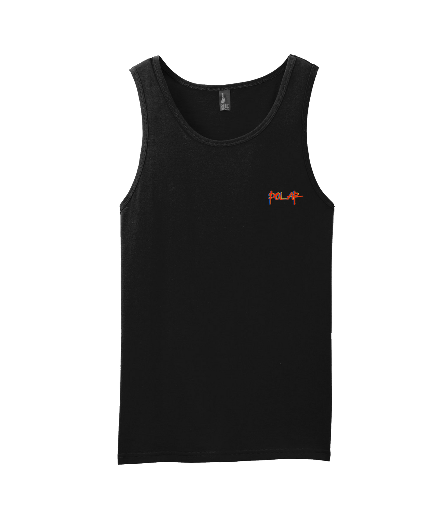 V-IAPTOP - RETRO POLAR - Black Tank Top