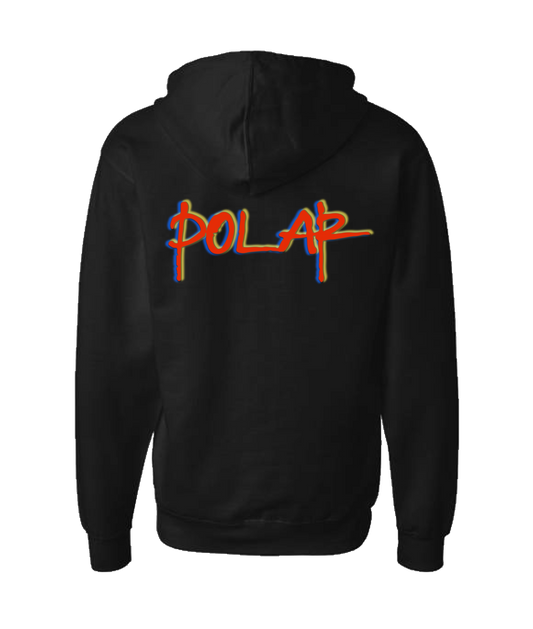 V-IAPTOP - RETRO POLAR - Black Zip Up Hoodie