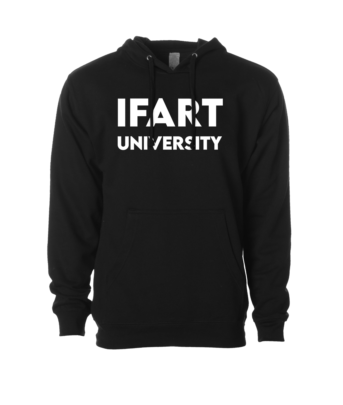 iFart - UNIVERSITY - Black Hoodie