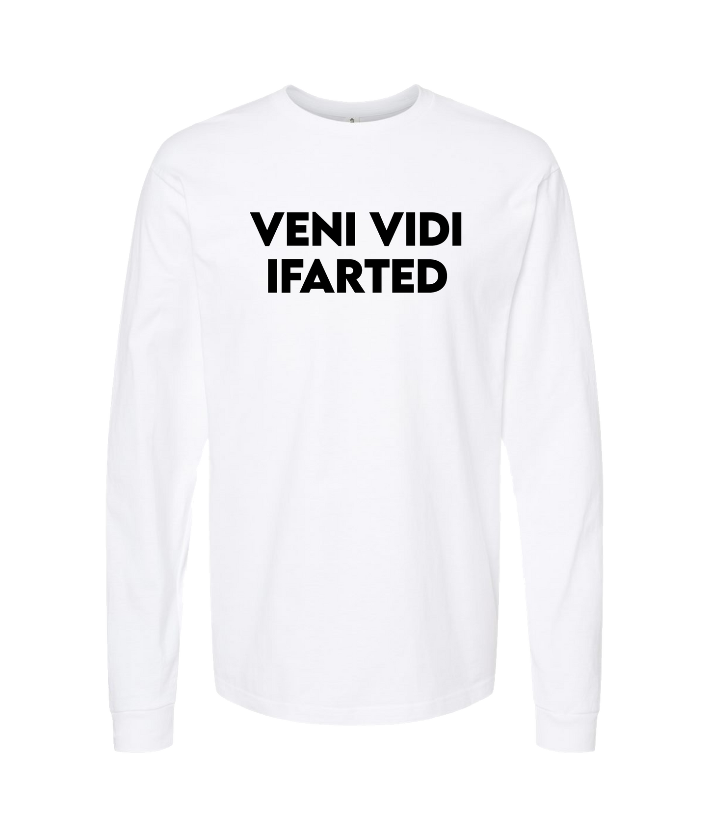 iFart - VENI VIDI - White Long Sleeve T