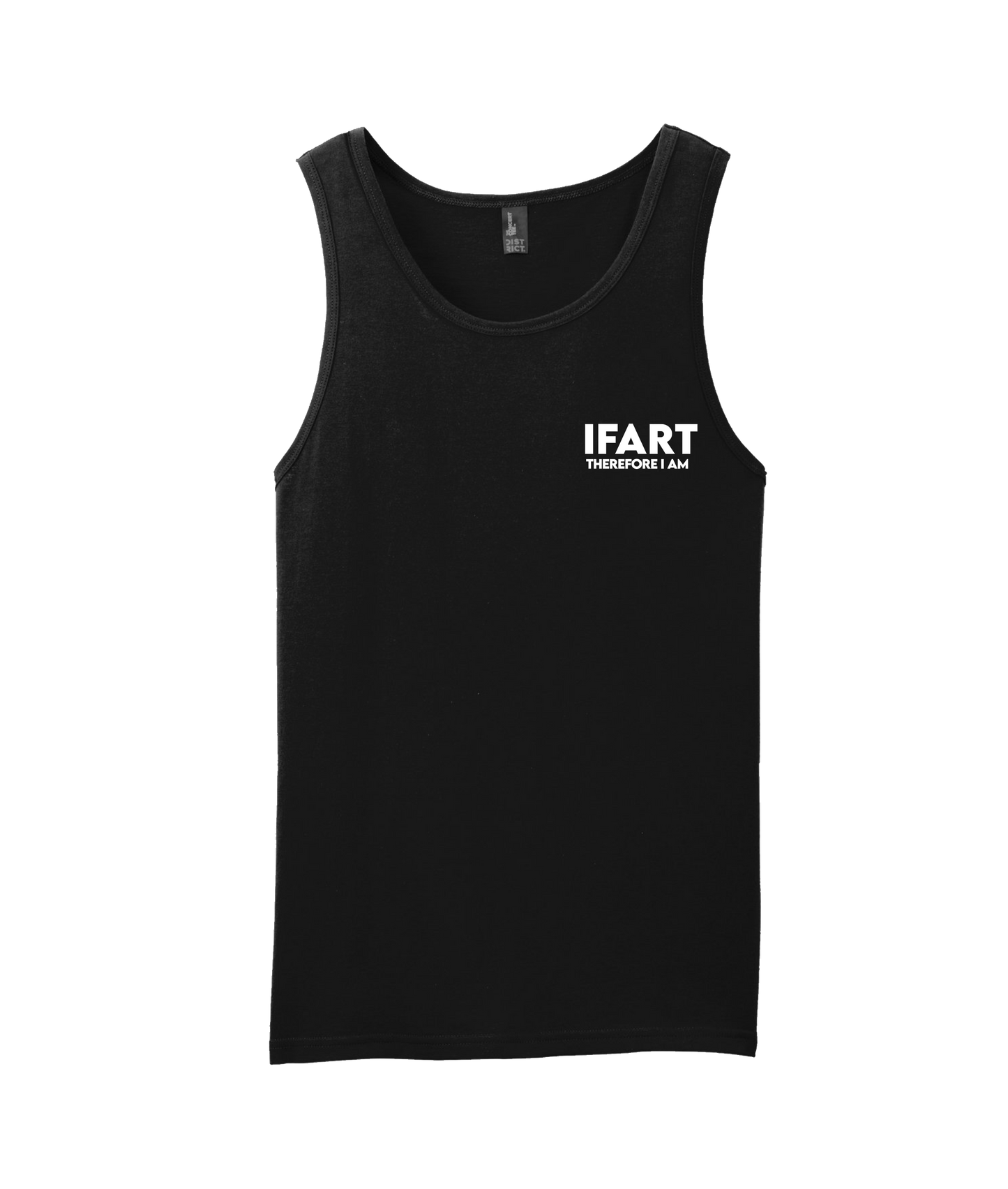 iFart - THEREFORE I AM - Black Tank Top