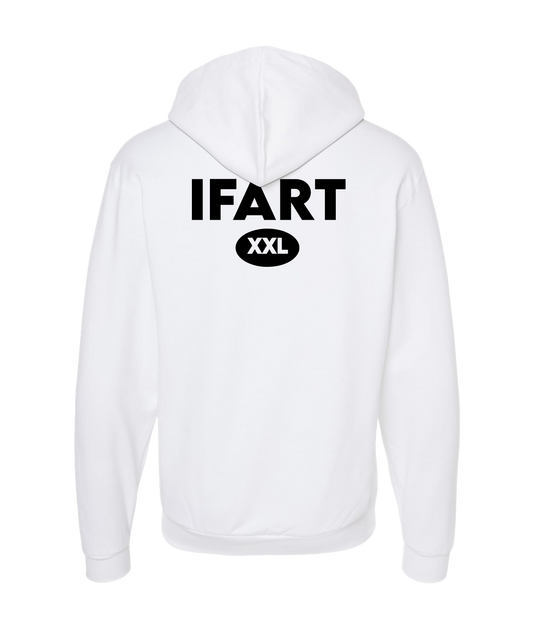 V-IFARTOP - XXL - White Zip Up Hoodie