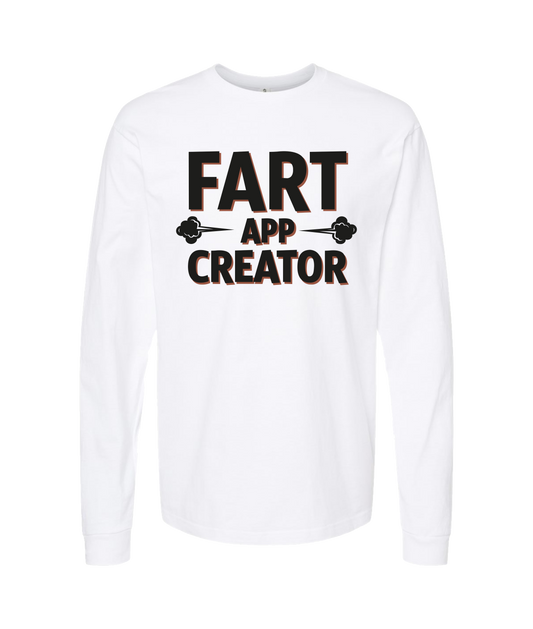 iFart - CLOUDS APP CREATOR - White Long Sleeve T